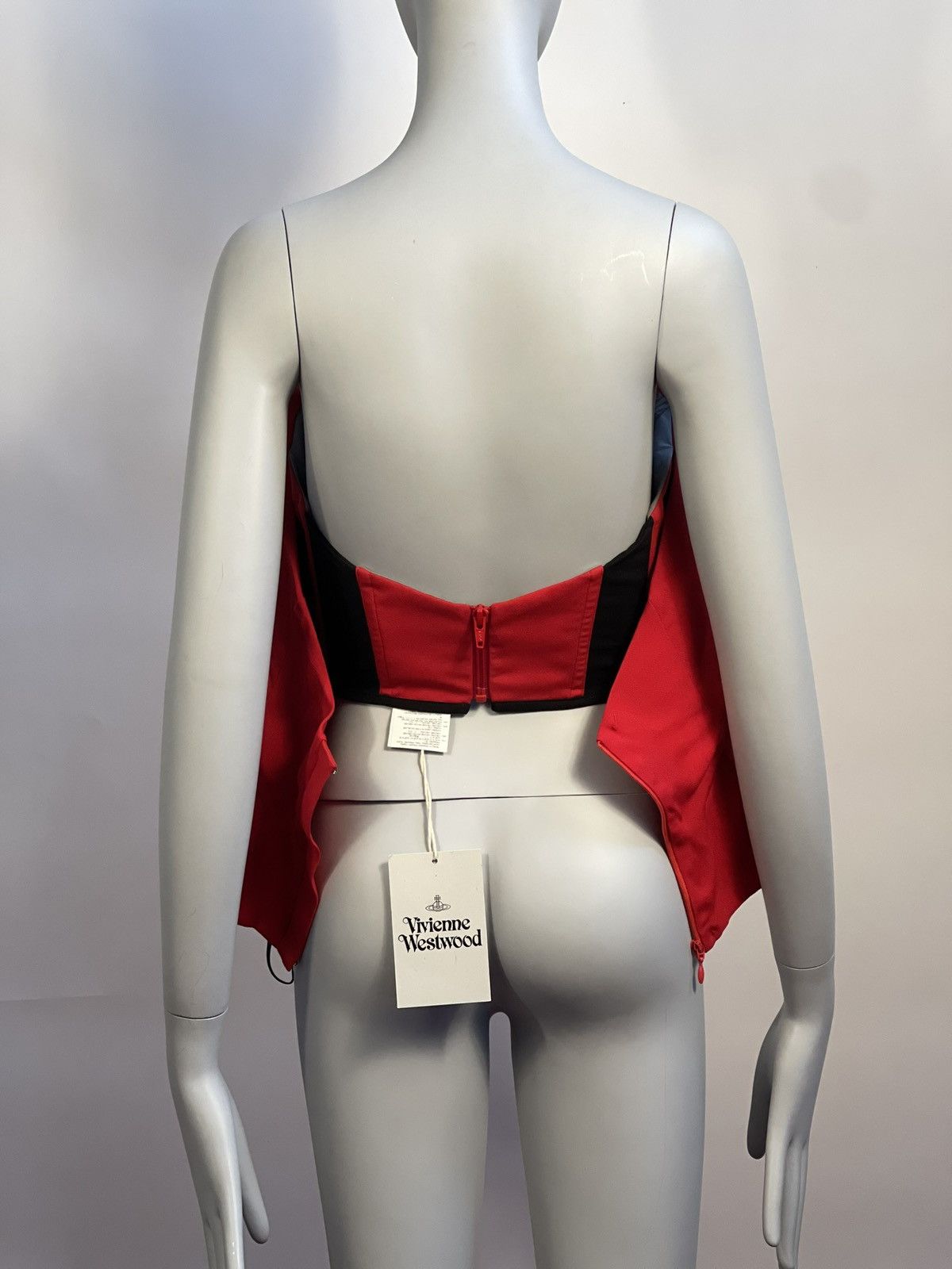 Vivienne Westwood Vivienne Westwood SS18 WILMA CORSET TOP RED NWT IT 42 Size M / US 6-8 / IT 42-44 - 16 Thumbnail