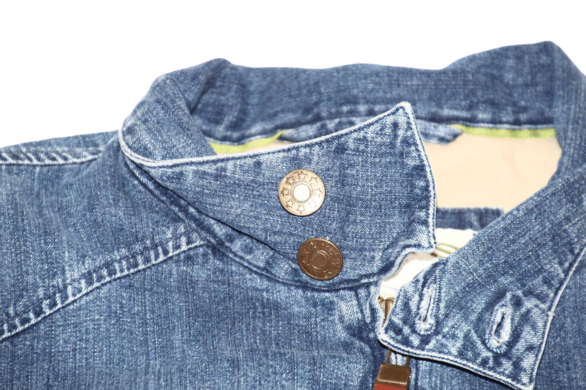 Orvis Vtg 90's ORVIS workers blue wash denim baggy bomber jacket Size US M / EU 48-50 / 2 - 5 Thumbnail