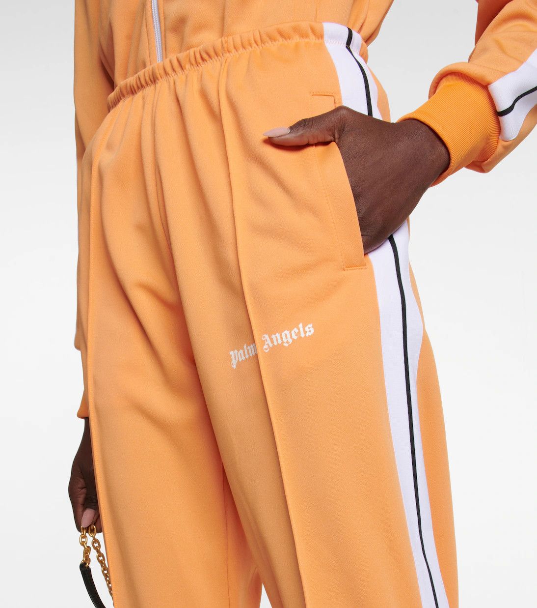 Palm Angels o1y1125 Sweatpant in Orange Size 30" / US 8 / IT 44 - 4 Thumbnail