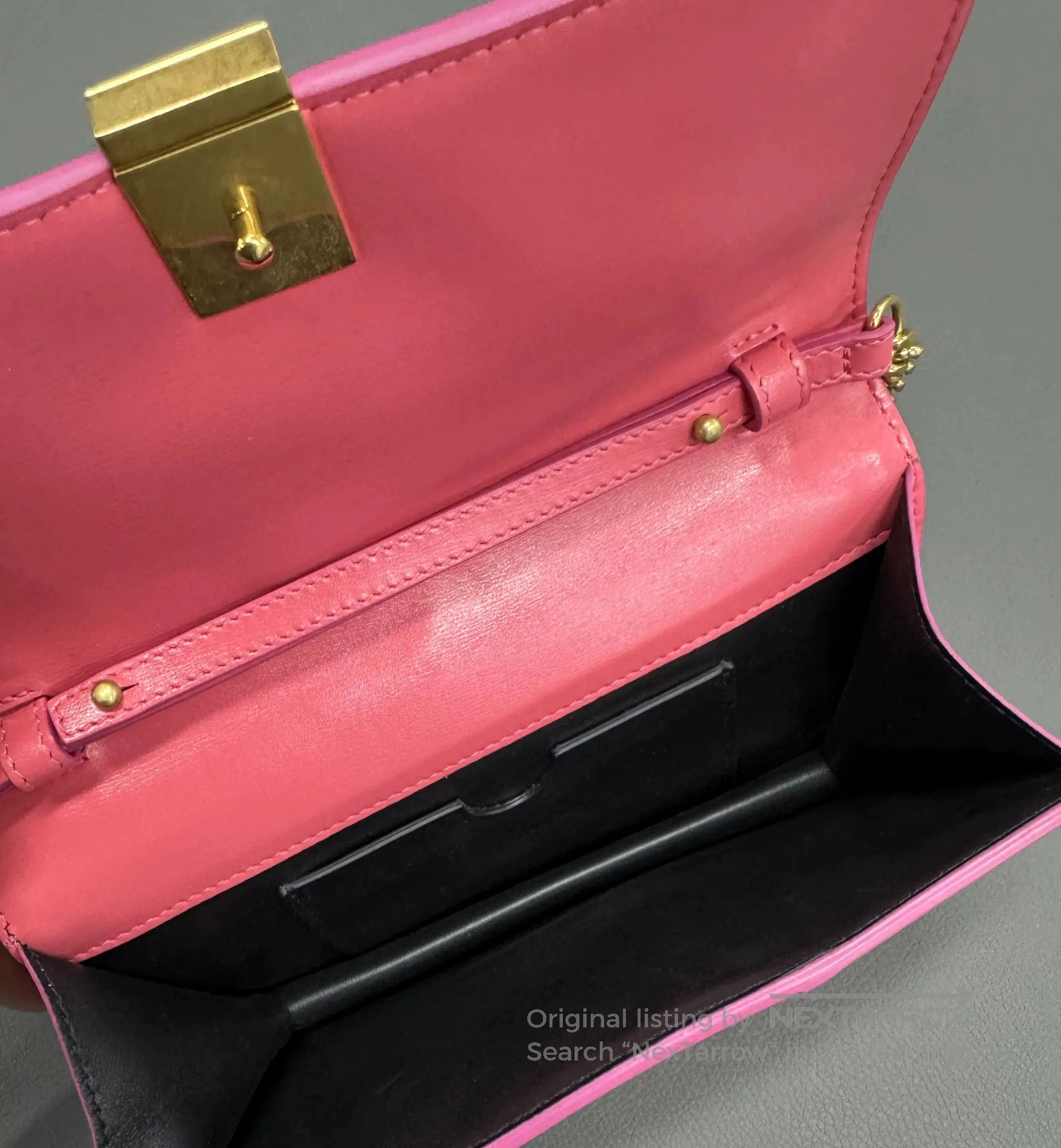 Balmain Balmain Quilted Chain Crossbody Bag. Size ONE SIZE - 5 Thumbnail
