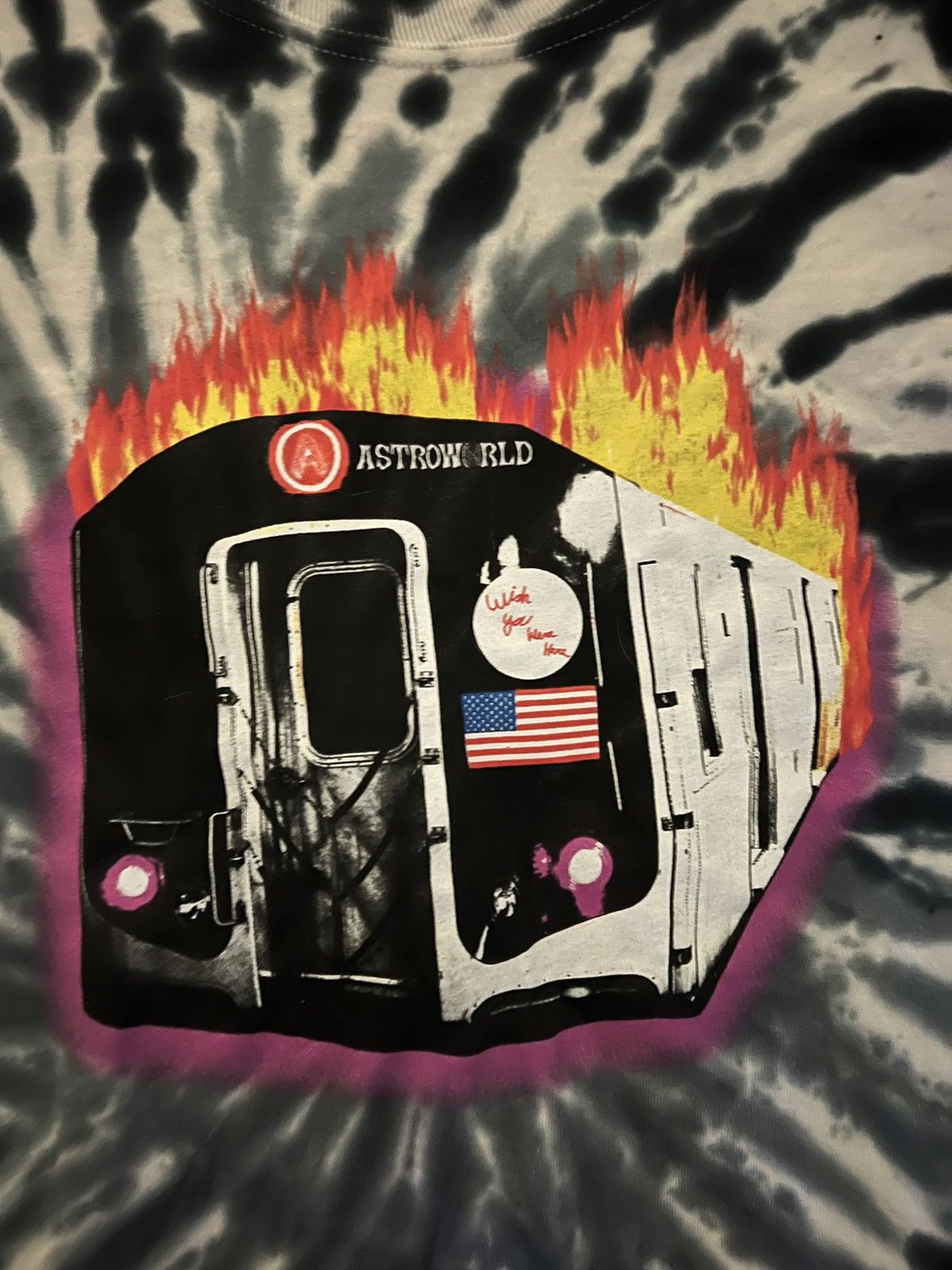 Travis Scott Astroworld Tour Metro Long sleeve Size US XL / EU 56 / 4 - 2 Thumbnail