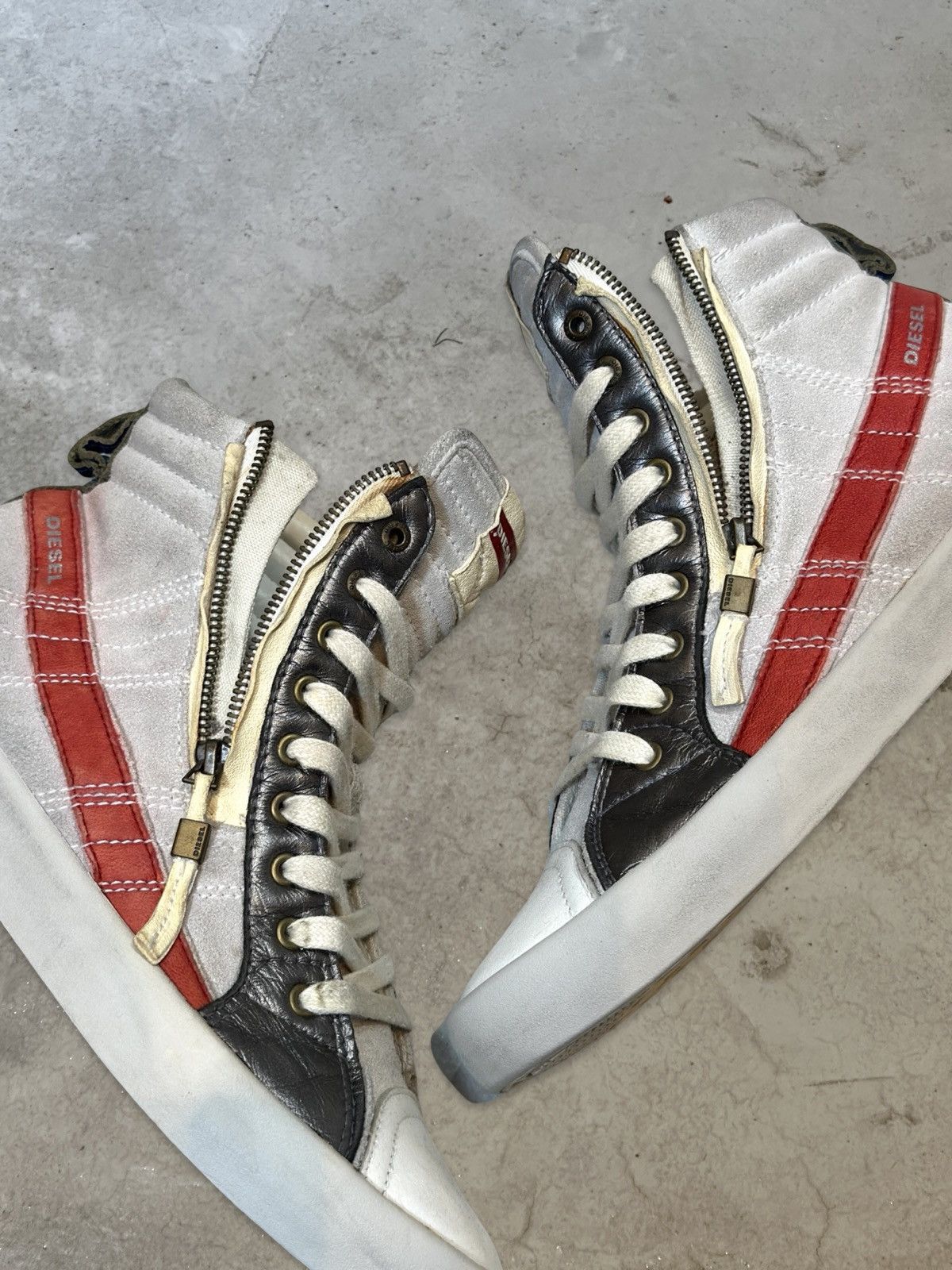 Diesel (SS18) D-STRING PLUS HI TOP Size US 10 / EU 43 - 4 Thumbnail