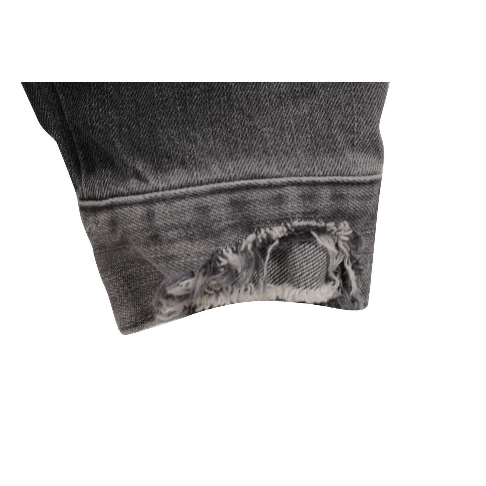 Allsaints Gambola Denim Jacket Distressed Gray Size US L / EU 52-54 / 3 - 7 Thumbnail