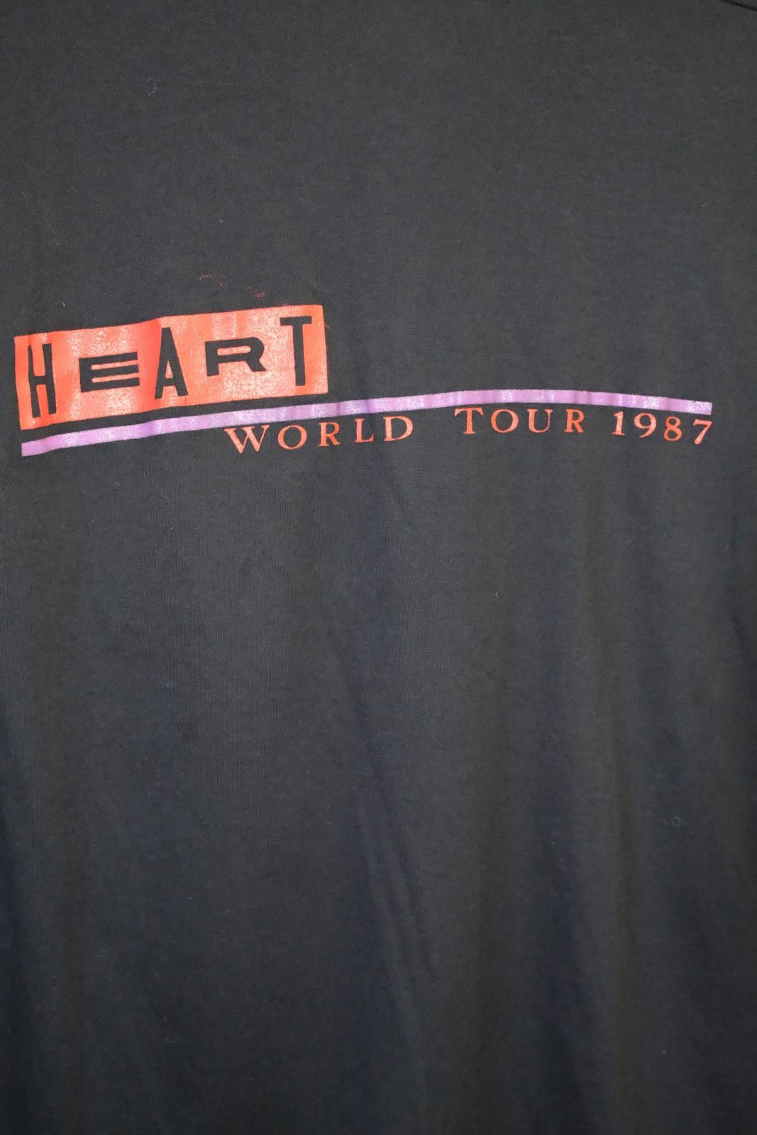 Theory 87' Screen Stars Heart Bad Animals World Tour T-Shirt Size XL / US 12-14 / IT 48-50 - 4 Thumbnail
