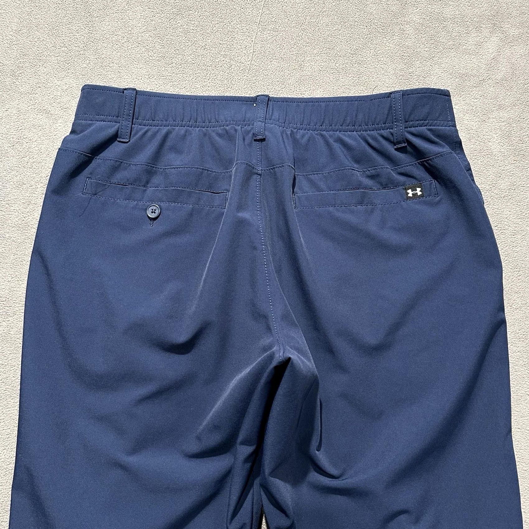 Under Armour Under Armour Golf Pants Mens 34x34 Blue Stretch Khakis Regular Inseam 34 EUC Size US 34 / EU 50 - 4 Thumbnail