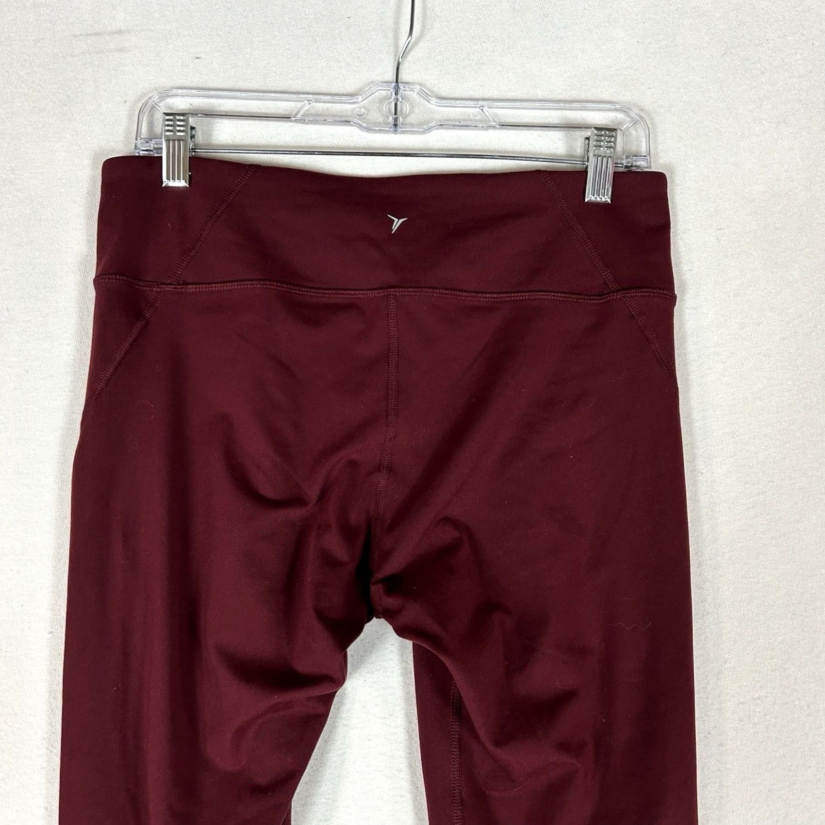 Old Navy Old Navy Active Go-Dry Ankle Leggings Women's Large Red Striped Athletic Yoga Running Sports Fitness Size 36" / US 14 / IT 50 - 6 Thumbnail