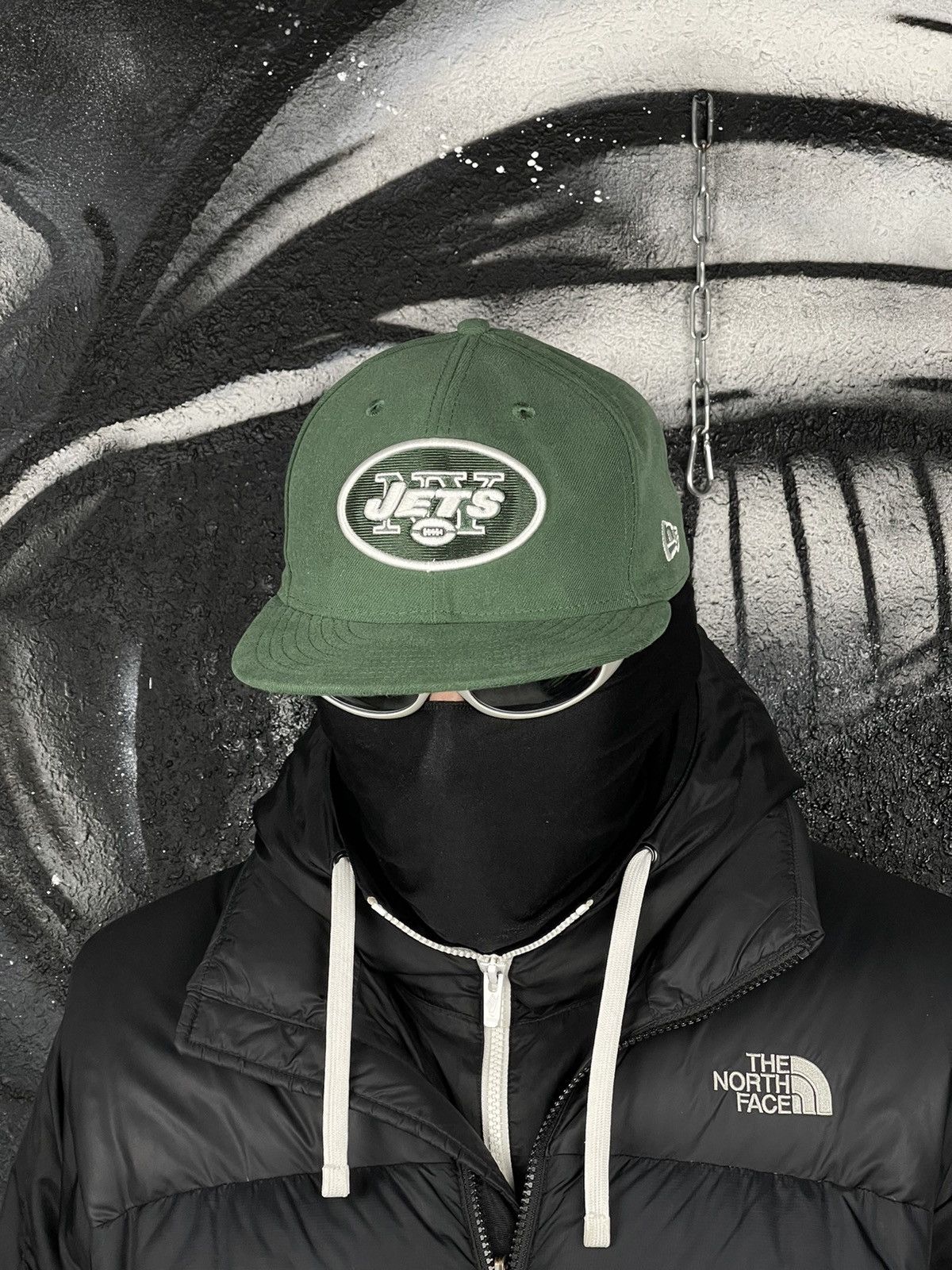NFL New Era Jets New York NFL Vintage Green Y2K Cap SnapBack Size ONE SIZE - 2 Thumbnail
