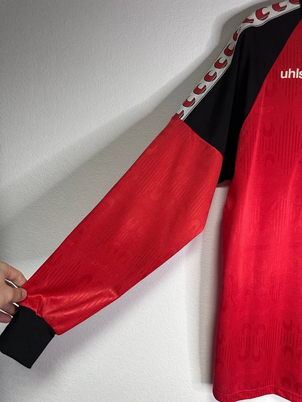 Other Uhlsport Goalkeeper Soccer Jersey Red Long Sleeve Vintage XL Size US XL / EU 56 / 4 - 3 Thumbnail