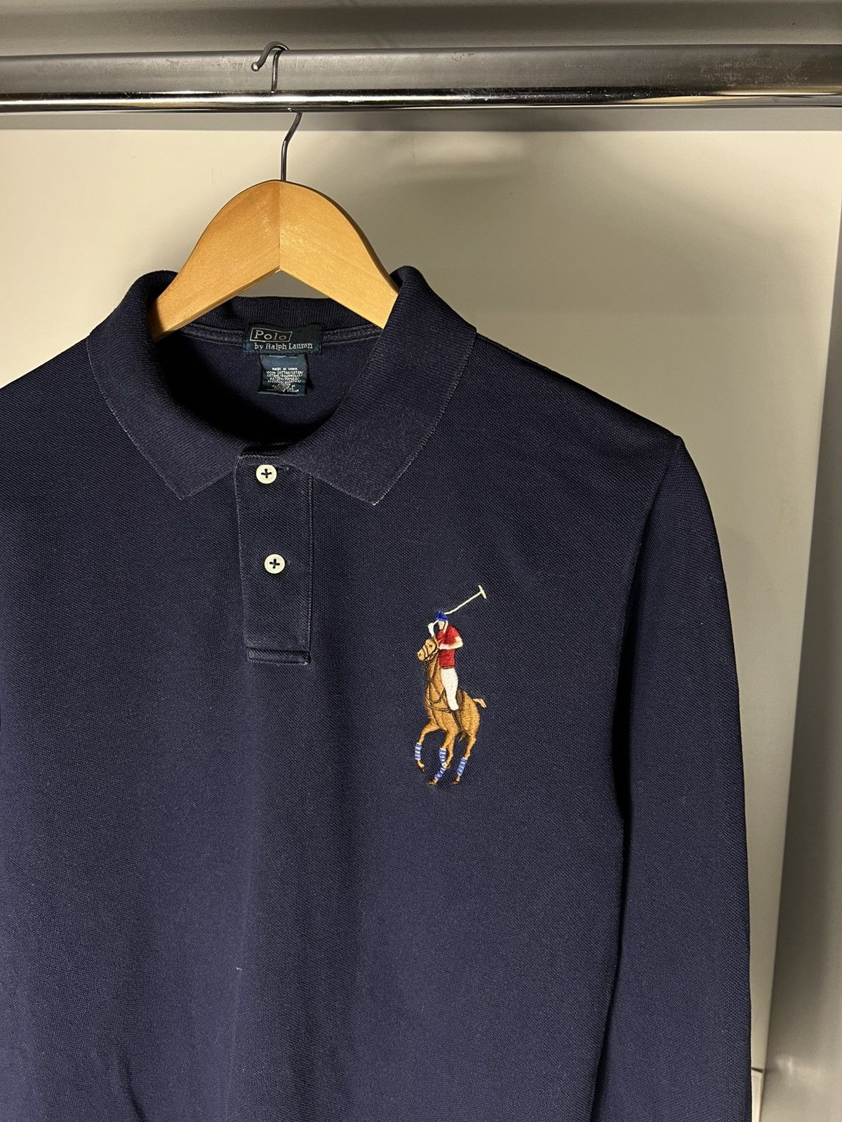 Polo Ralph Lauren VINTAGE POLO RALPH LAUREN RETRO RUGBY CASUAL DESIGNER 90s Size US S / EU 44-46 / 1 - 9 Thumbnail