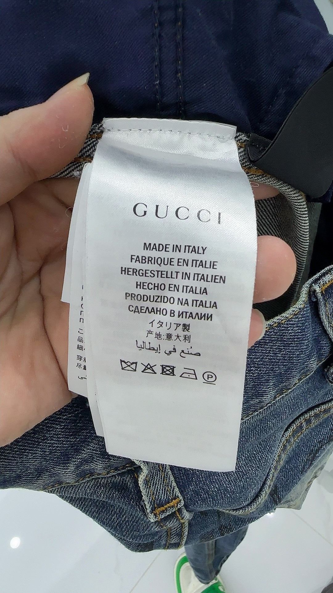 Gucci GUCCI×MLB co-branded embroidered jeans Size US 31 - 5 Thumbnail
