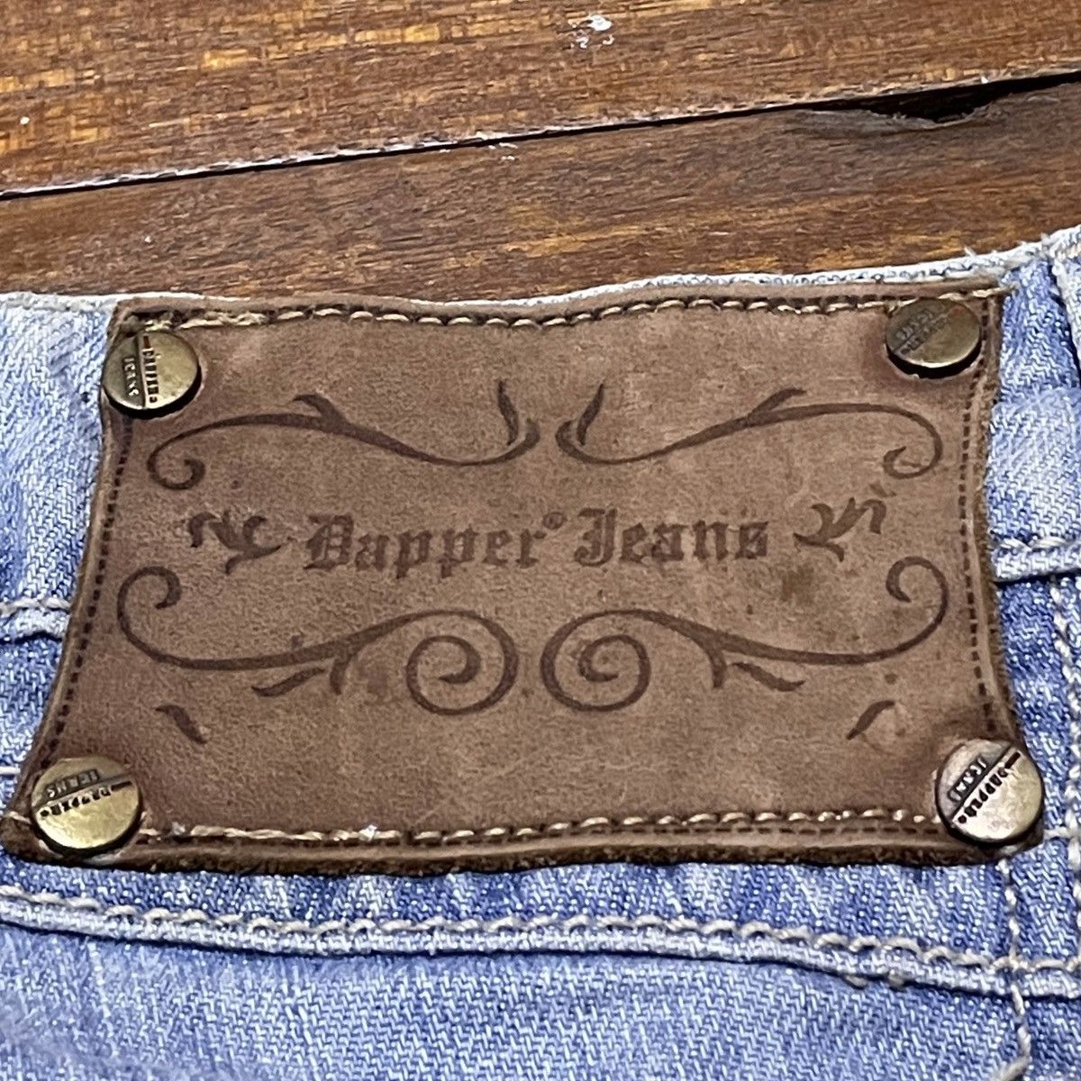 Japanese Brand × Le Grande Bleu (L.G.B.) Rare Design Vintage Japanese Brand Dapper Jeans 2000s Size US 30 / EU 46 - 9 Thumbnail