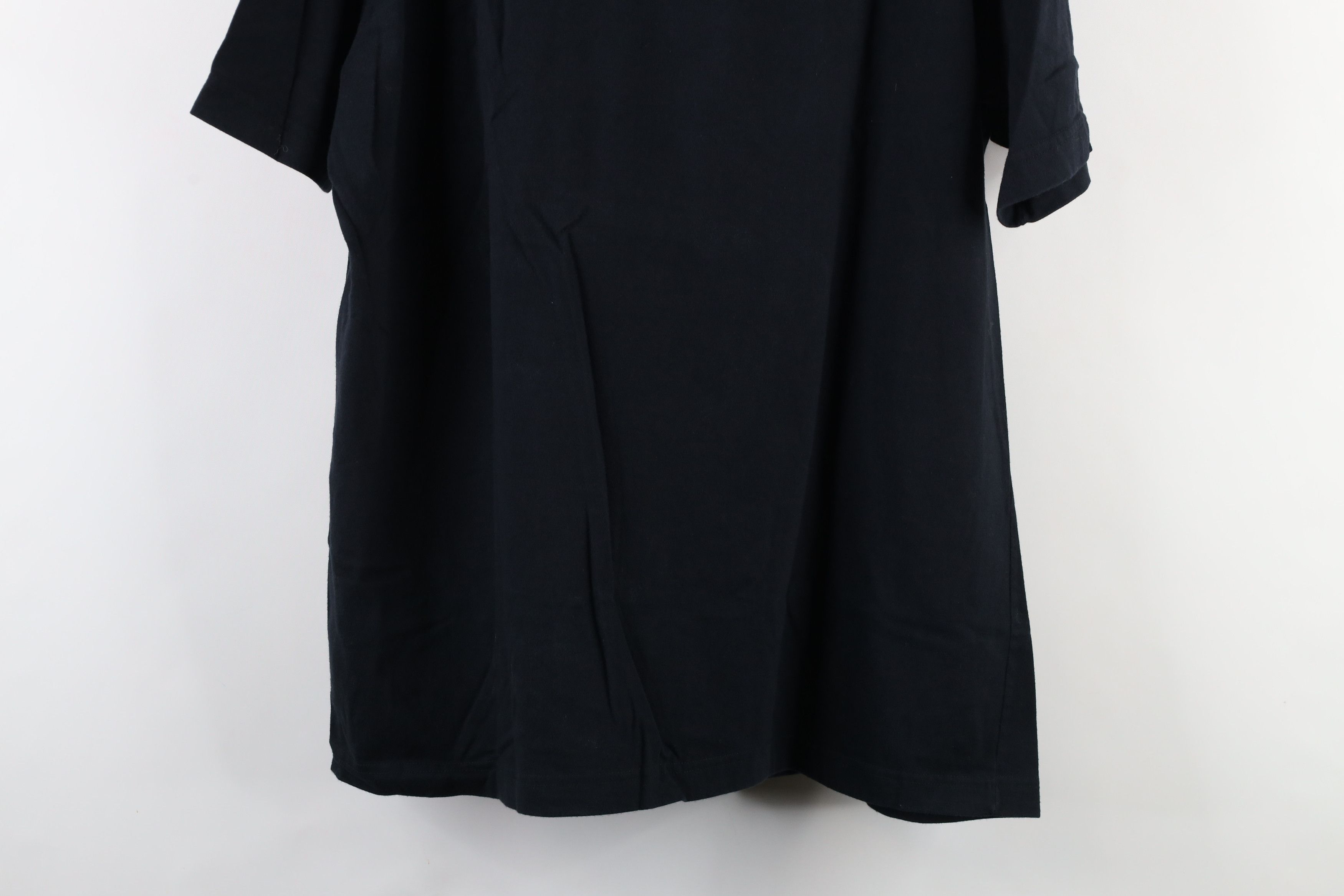 Lands' End × Vintage Vintage 90s Lands End Blank Heavyweight T-Shirt Black Cotton Size US L / EU 52-54 / 3 - 11 Thumbnail