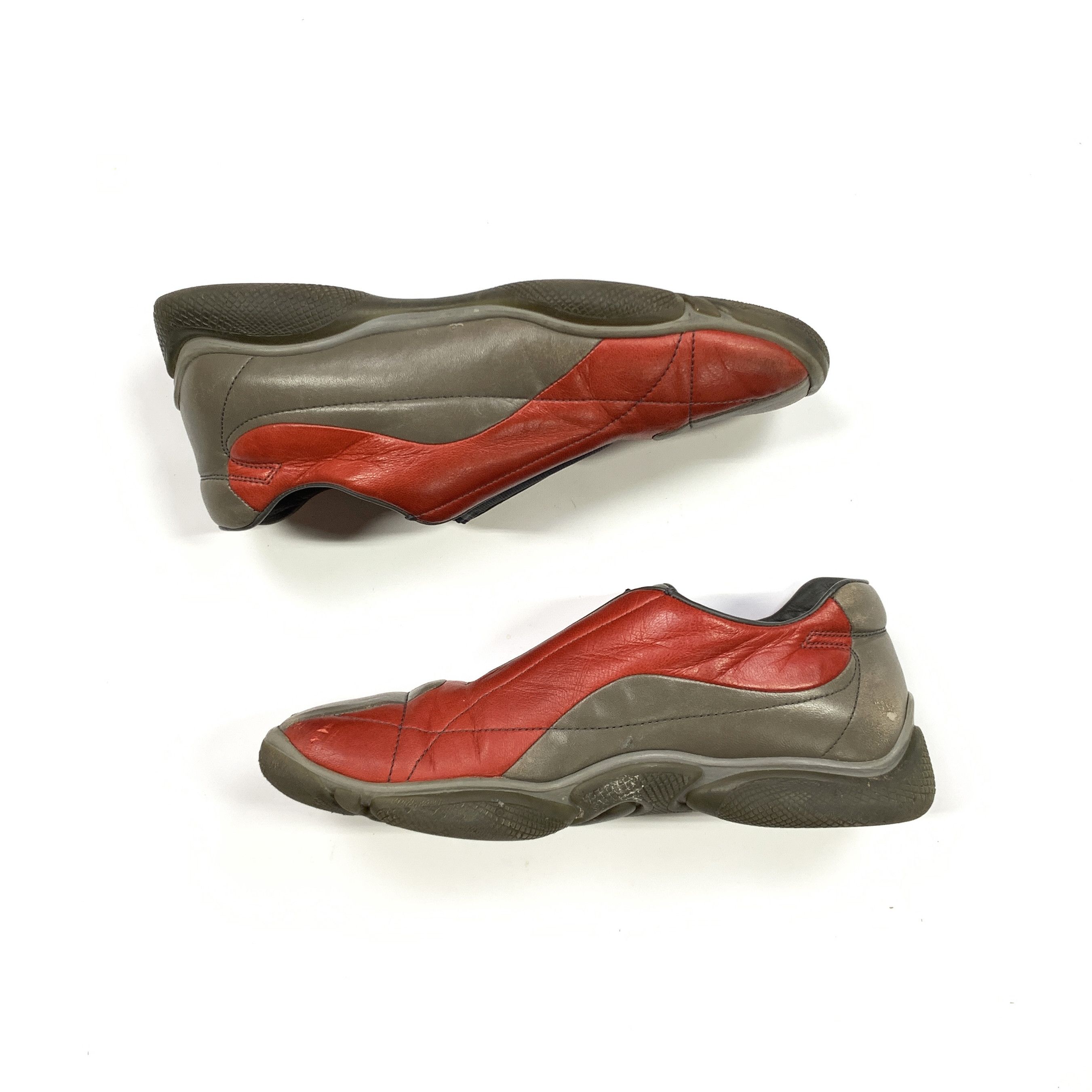 Prada 00's Slip On Racing Shoes Size US 7 / IT 37 - 6 Thumbnail