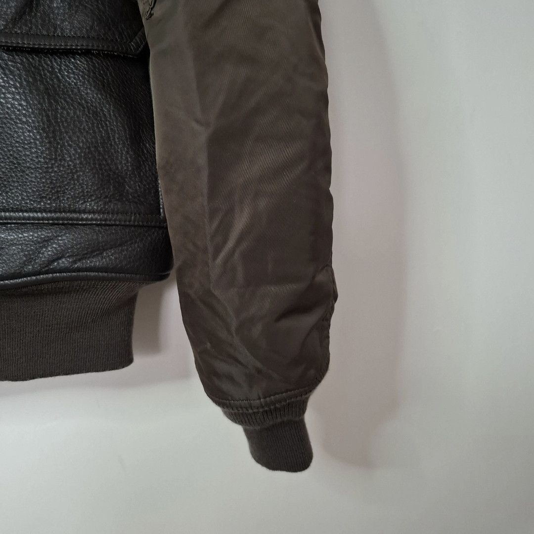 Alpha Industries ALPHA INDUSTRIES X BREITLING Leather Flying Top Gun Jacket Size US M / EU 48-50 / 2 - 7 Thumbnail