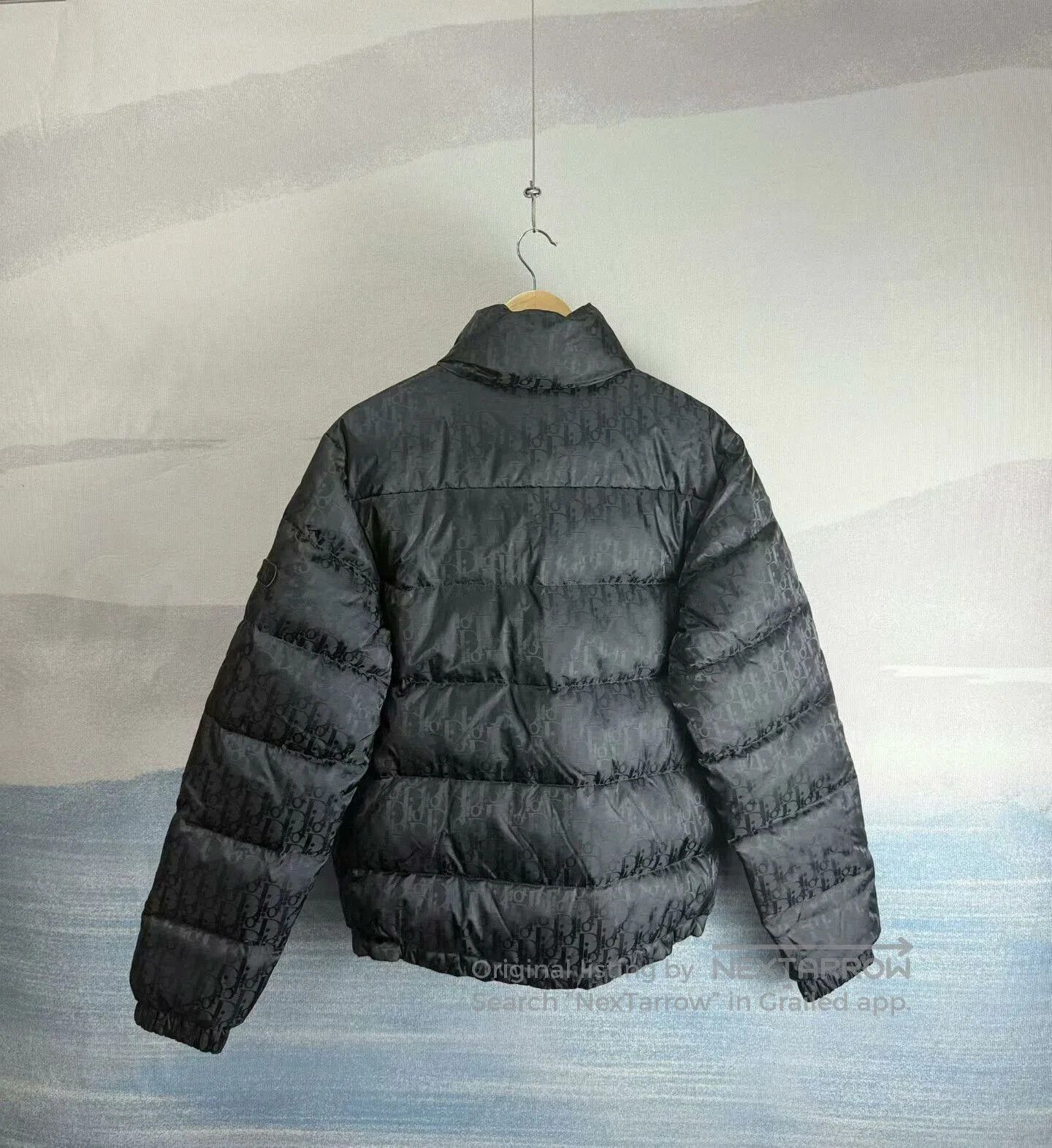 Dior dior black-blue logo zip puffer jacket. Size US L / EU 52-54 / 3 - 3 Thumbnail