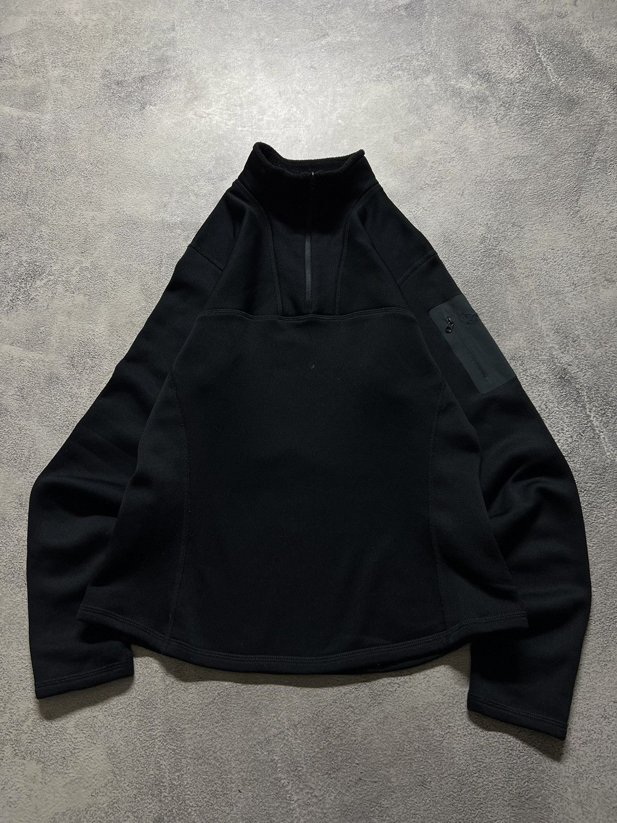 Arc'teryx Vintage Y2k Arc’teryx 🖤 Polartec 1/4 Zip Sweatshirt 00’s Size L / US 10 / IT 46 - 3 Thumbnail
