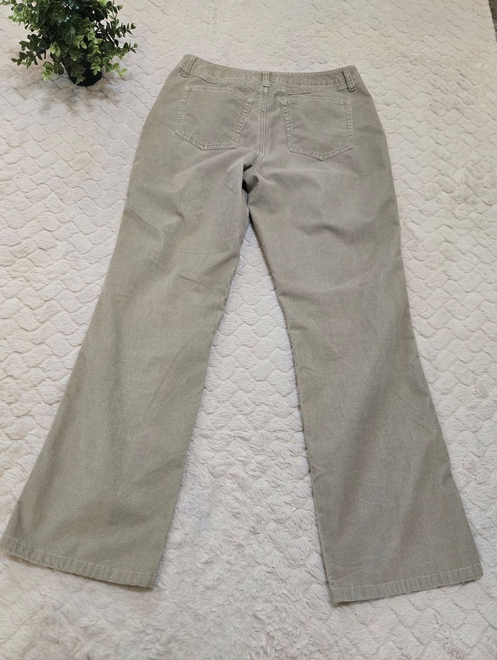 Talbots Talbots Stretch Tan Corduroy Bootcut Pants, Size 8 Size 30" / US 8 / IT 44 - 6 Thumbnail