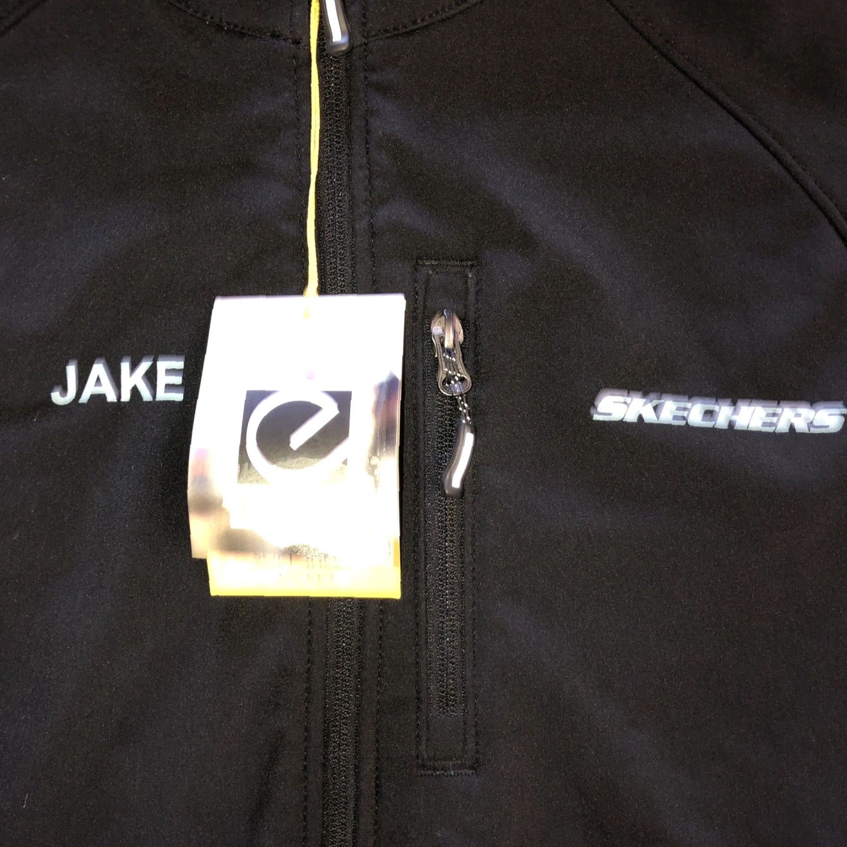 SKECHERS Skechers Jacket Mens LT Black Soft Shell Size US L / EU 52-54 / 3 - 2 Thumbnail