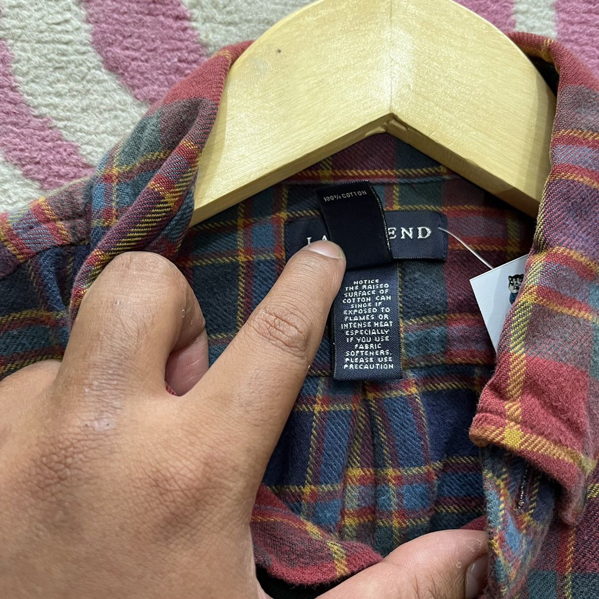 Flannel × Lands' End Land's End Men's Flannel Size US M / EU 48-50 / 2 - 3 Thumbnail