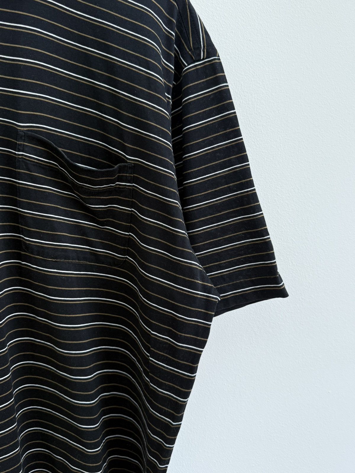 Brioni Brioni Striped Polo T-Shirt Size US XL / EU 56 / 4 - 4 Thumbnail