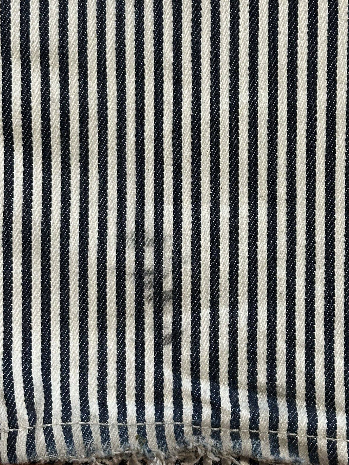 Celine [30fits31] Celine hickory striped flared jeans Size US 31 - 11 Thumbnail
