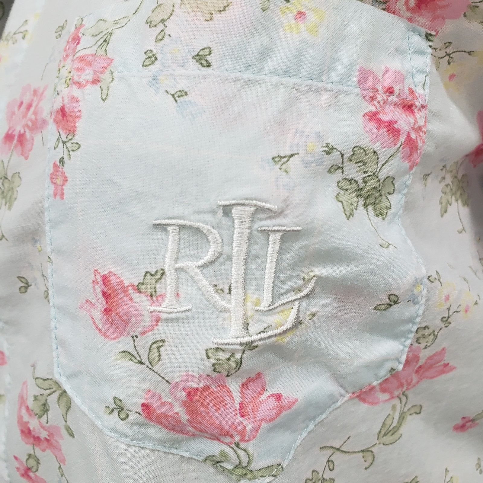 Lauren Ralph Lauren Lauren Ralph Lauren Pajama PJ Top Floral LRL Monogram M Size M / US 6-8 / IT 42-44 - 6 Thumbnail