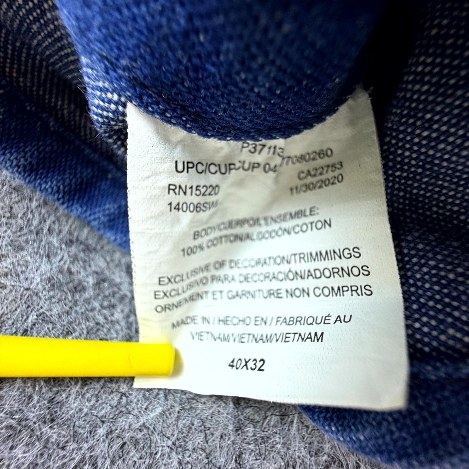 Liberty VTG Liberty Bib Overalls 40 Blue Denim Carpenter Dungaree Size US 40 / EU 56 - 9 Thumbnail