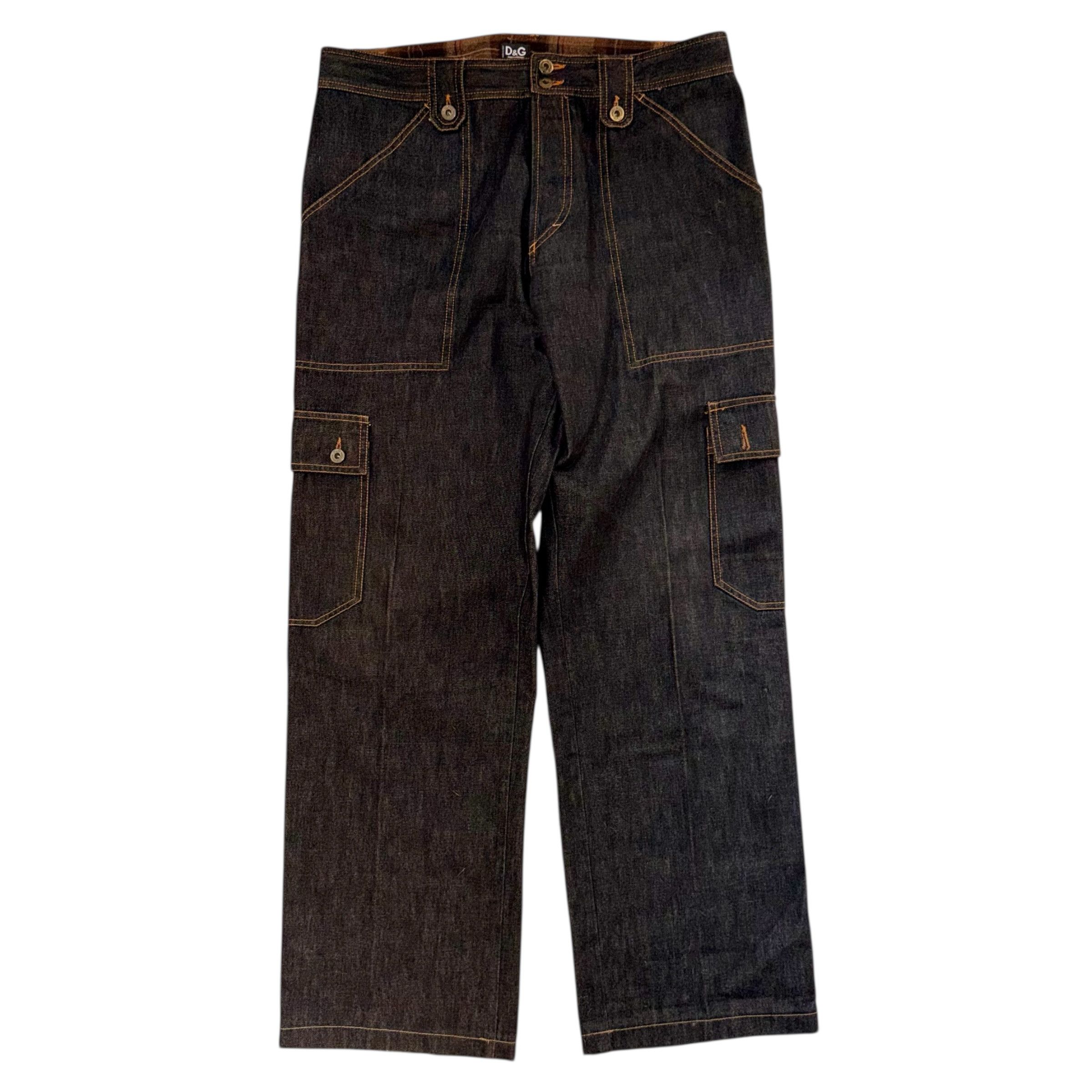 Dolce & Gabbana DOLCE & GABBANA VINTAGE JEANS Size US 38 / EU 54 - 1 Thumbnail