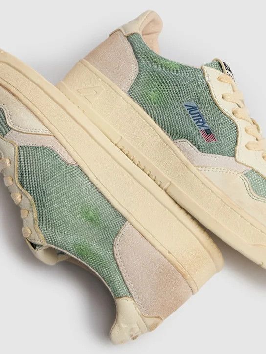 AUTRY o1lsvrm0425 Low Sneakers in Military/White Size US 7 / EU 40 - 4 Thumbnail