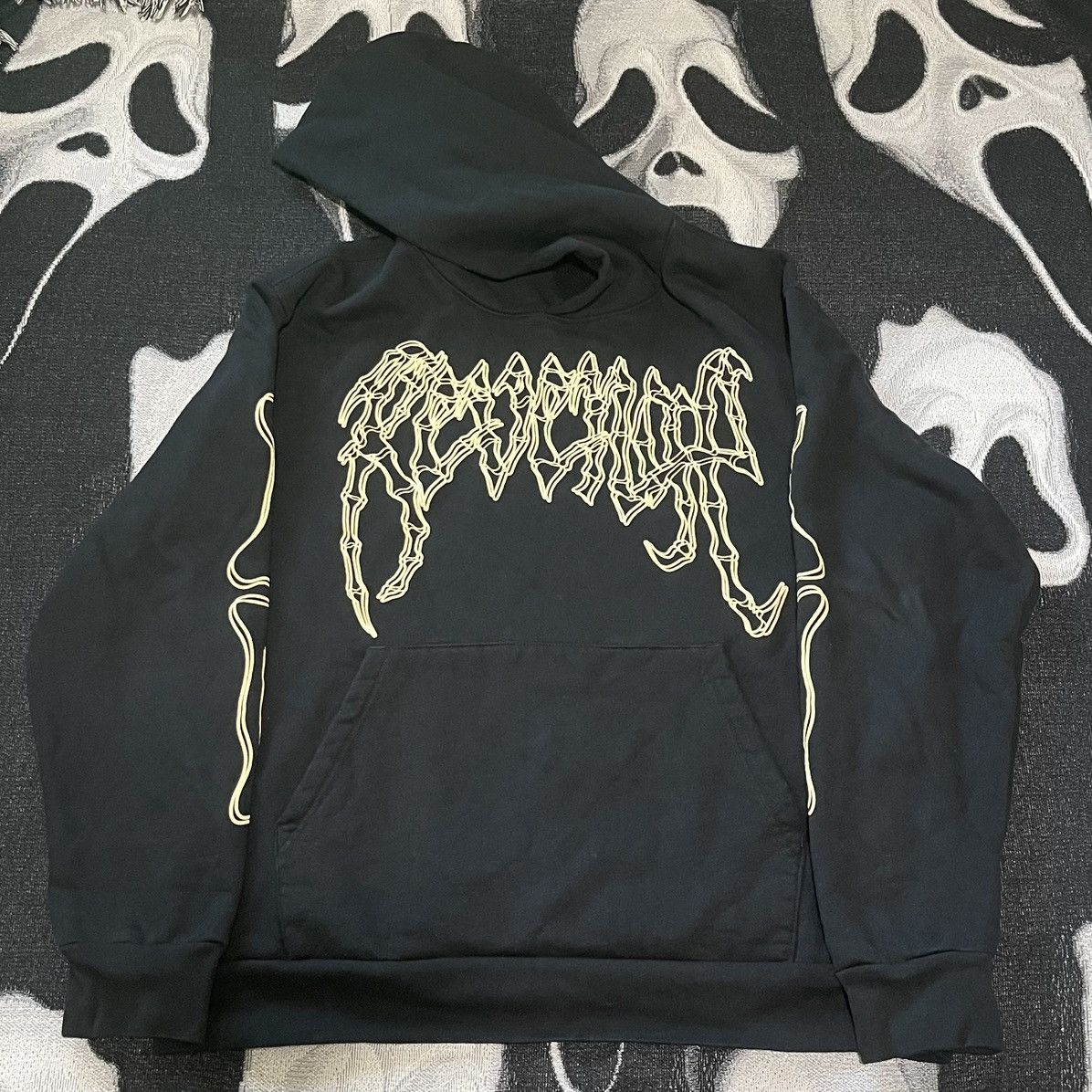 Revenge Revenge x Zillakami Dog Years Crossbones hoodie | Grailed