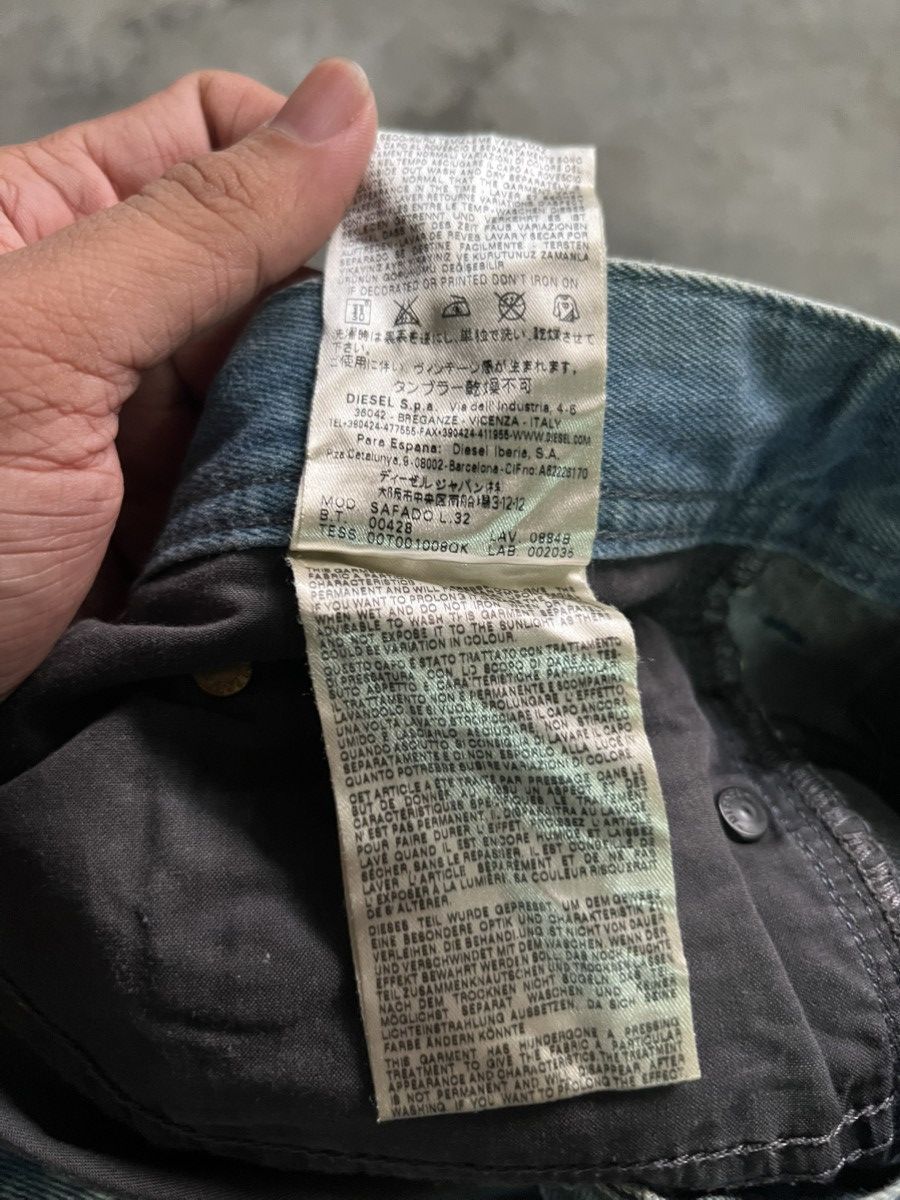 Diesel Diesel industries patchwork rusty stain dirty style jeans Size US 30 / EU 46 - 9 Thumbnail