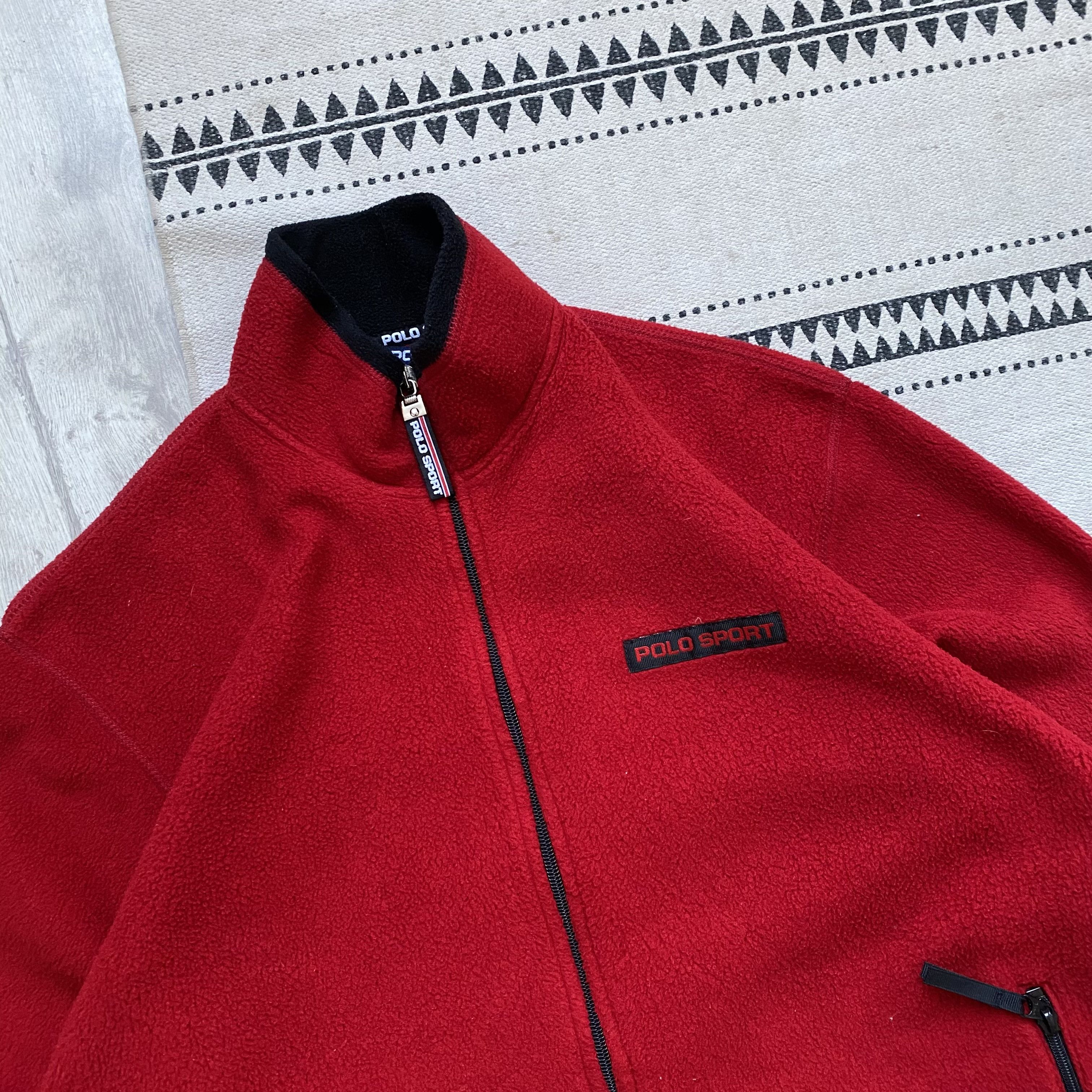 Polo Ralph Lauren 🏔️ Vintage 90s Polo Sport Ralph Lauren fleece zip sweater Size US S / EU 44-46 / 1 - 2 Thumbnail