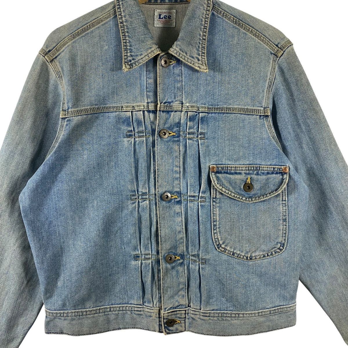 Lee × Levi's Vintage Clothing × Vintage Vintage 90s Lee Cowboy Left Hand Denim Jacket Sanforized Size US M / EU 48-50 / 2 - 4 Thumbnail