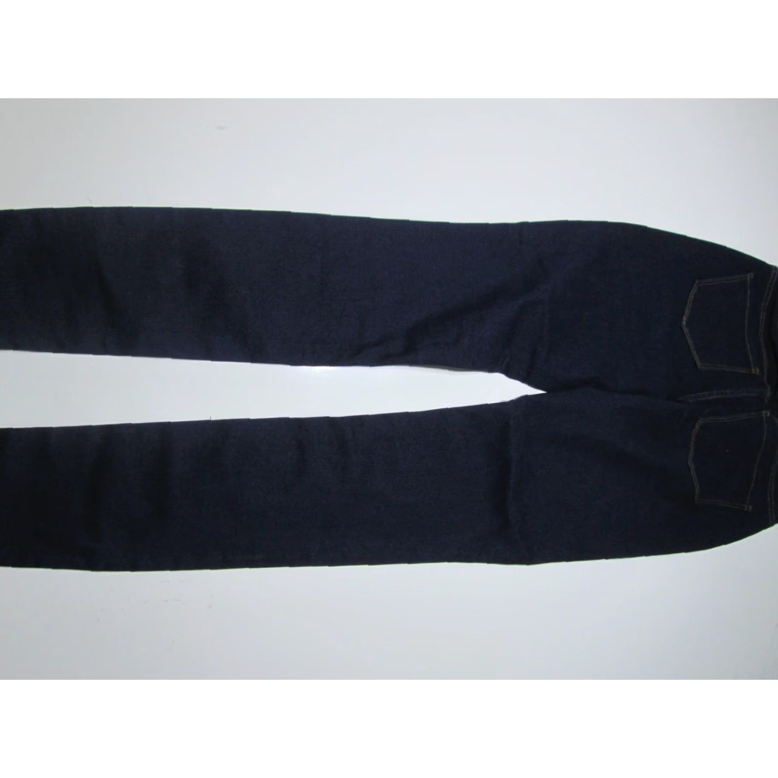 Old Navy VINTAGE Old Navy Womens Jegging Pants Navy Stretch Pull On Casual 4 Navy Pockets Solid Regular Womens Size 27" / US 4 / IT 40 - 2 Thumbnail