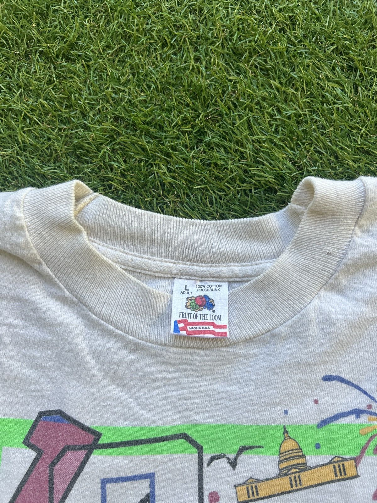 Vintage Vintage 1994 Army Ten Miler Long Sleeve T Shirt Size US L / EU 52-54 / 3 - 3 Thumbnail