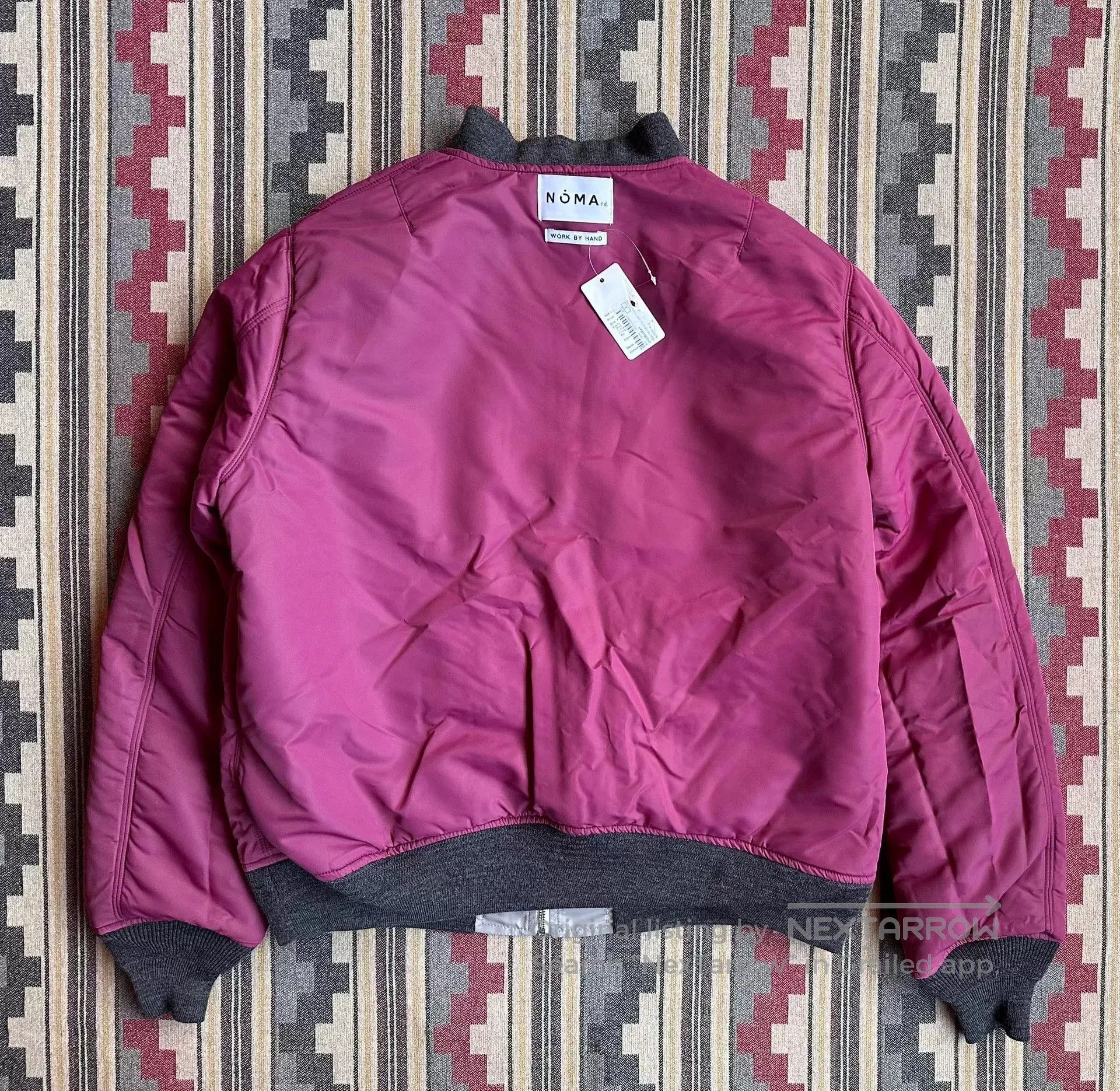 NOMA t.d hand embroidery flight jacket reversible design. Size US L / EU 52-54 / 3 - 8 Thumbnail