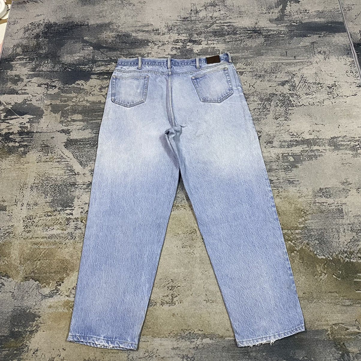 Vintage Vintage Japan Land End Light Washed Denim Jeans Size US 41 - 2 Thumbnail