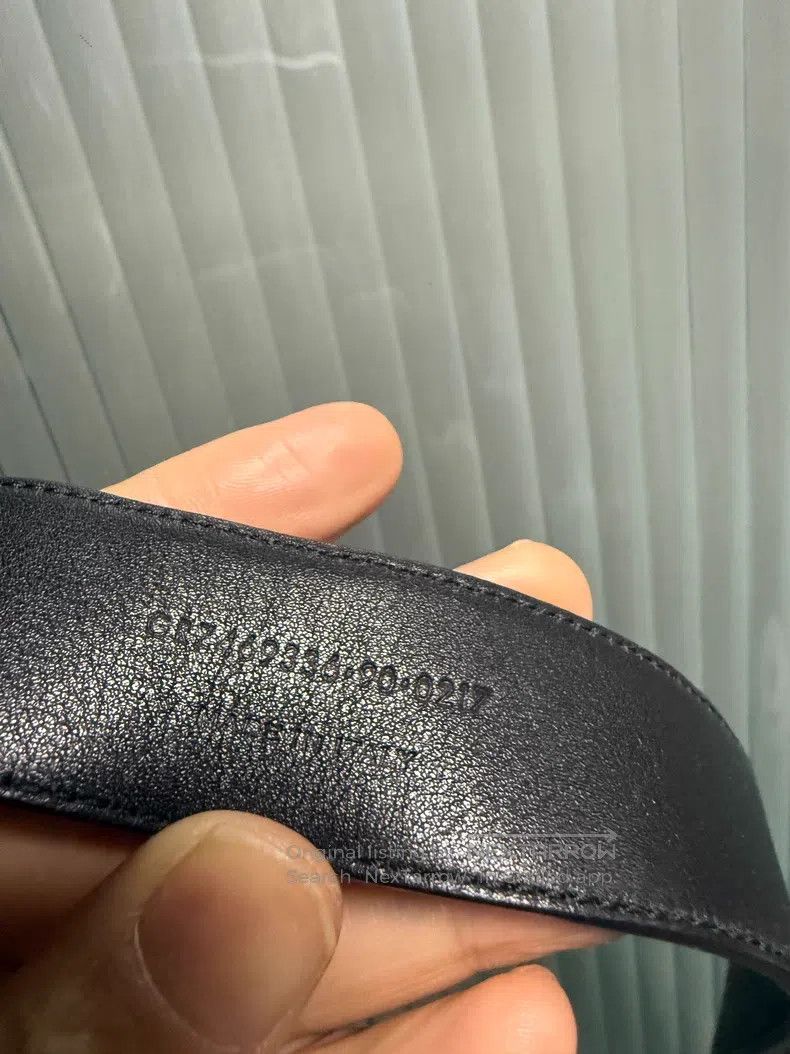 Saint Laurent Paris Saint Laurent Paris size 90 Belt, Black Size ONE SIZE - 5 Thumbnail