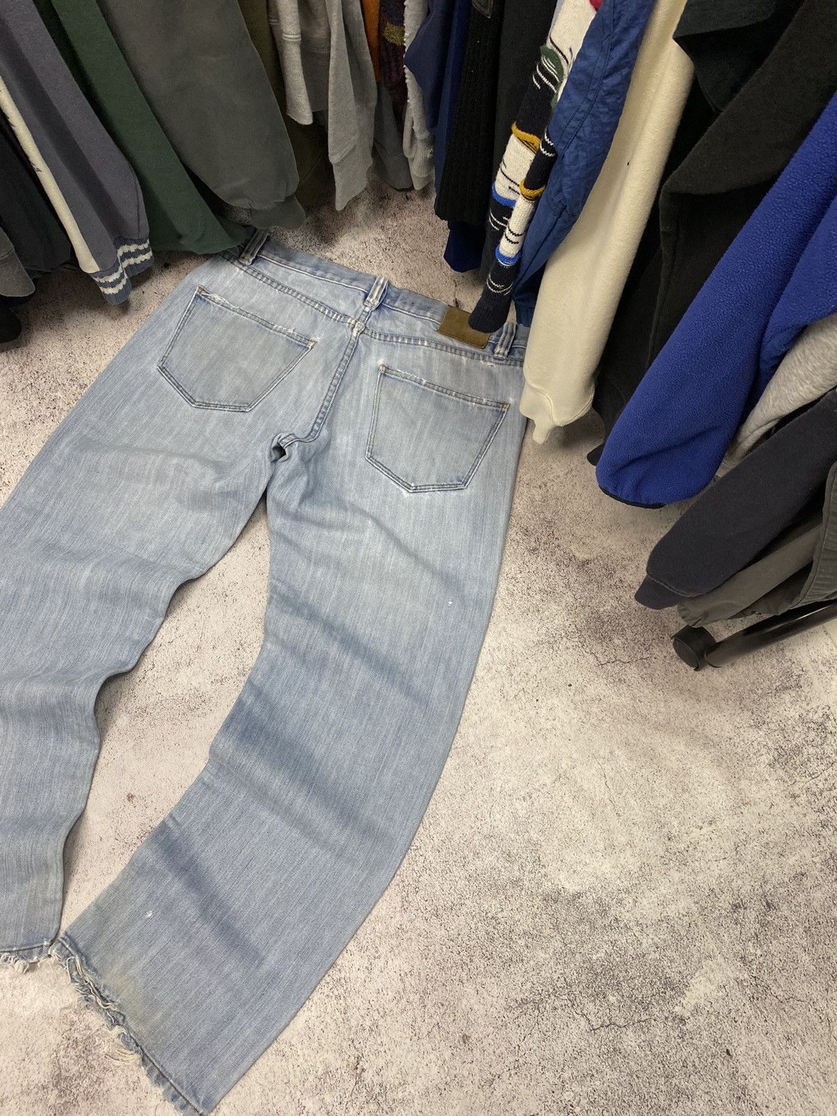 Joop! DISTRESSED DENIM VINTAGE PANTS FADED DIRTY CRASHED OPIUM Size US 32 / EU 48 - 8 Thumbnail