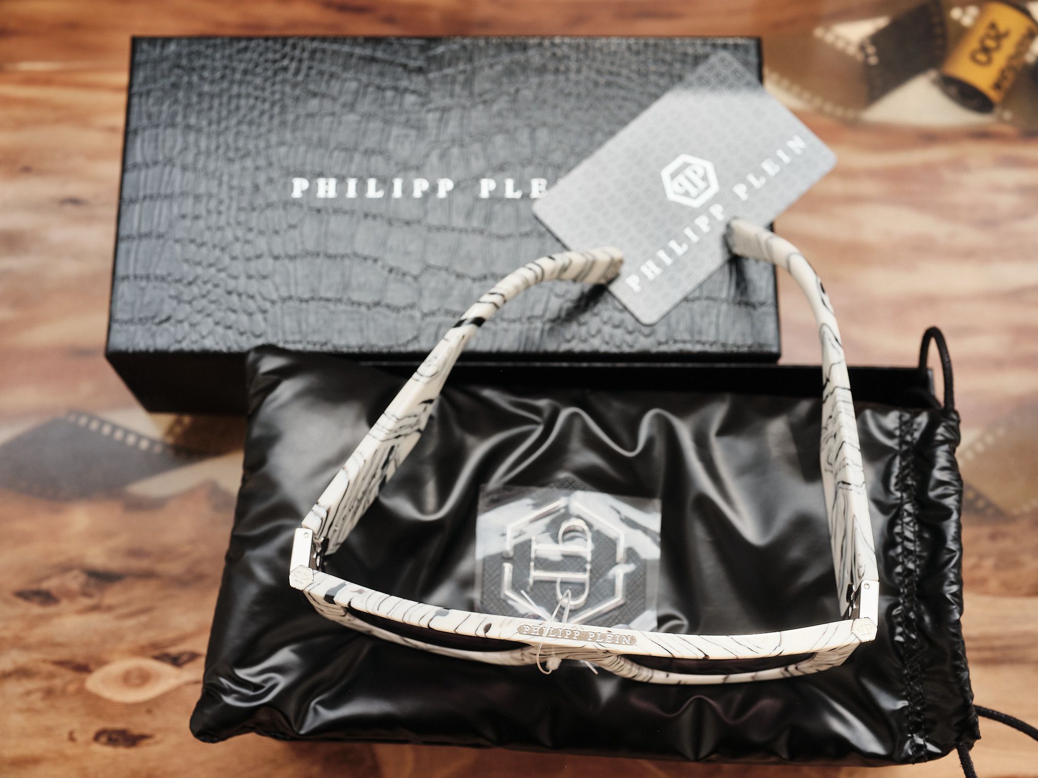 Philipp Plein Sunglasses Philipp Plein SPP094M 09YL 54 - new Size ONE SIZE - 5 Thumbnail