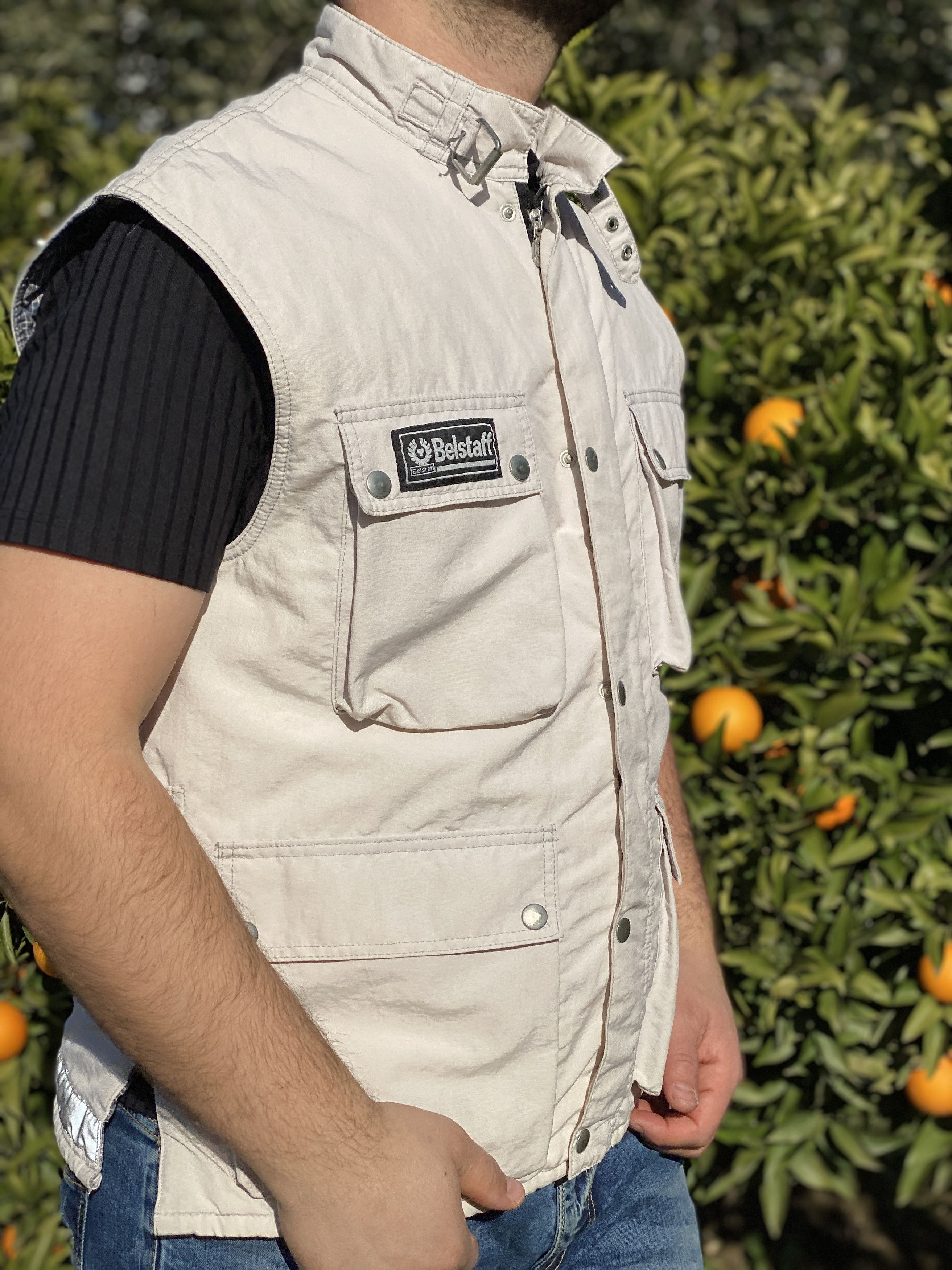 Belstaff Belstaff Waistcoat Vintage Motorcycle Jacket Gilet Size L Size US L / EU 52-54 / 3 - 11 Thumbnail