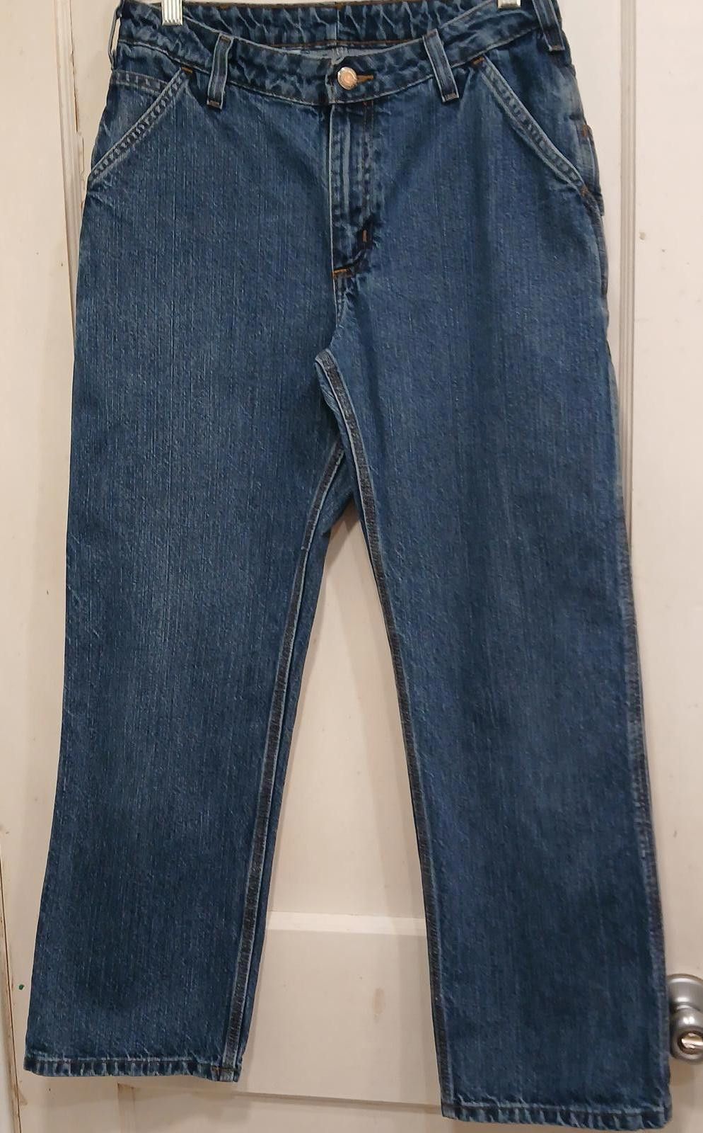 Carhartt Carhartt Women's Loose Fit Carpenter Denim Jeans Size 6 Size 28" / US 6 / IT 42 - 1 Thumbnail