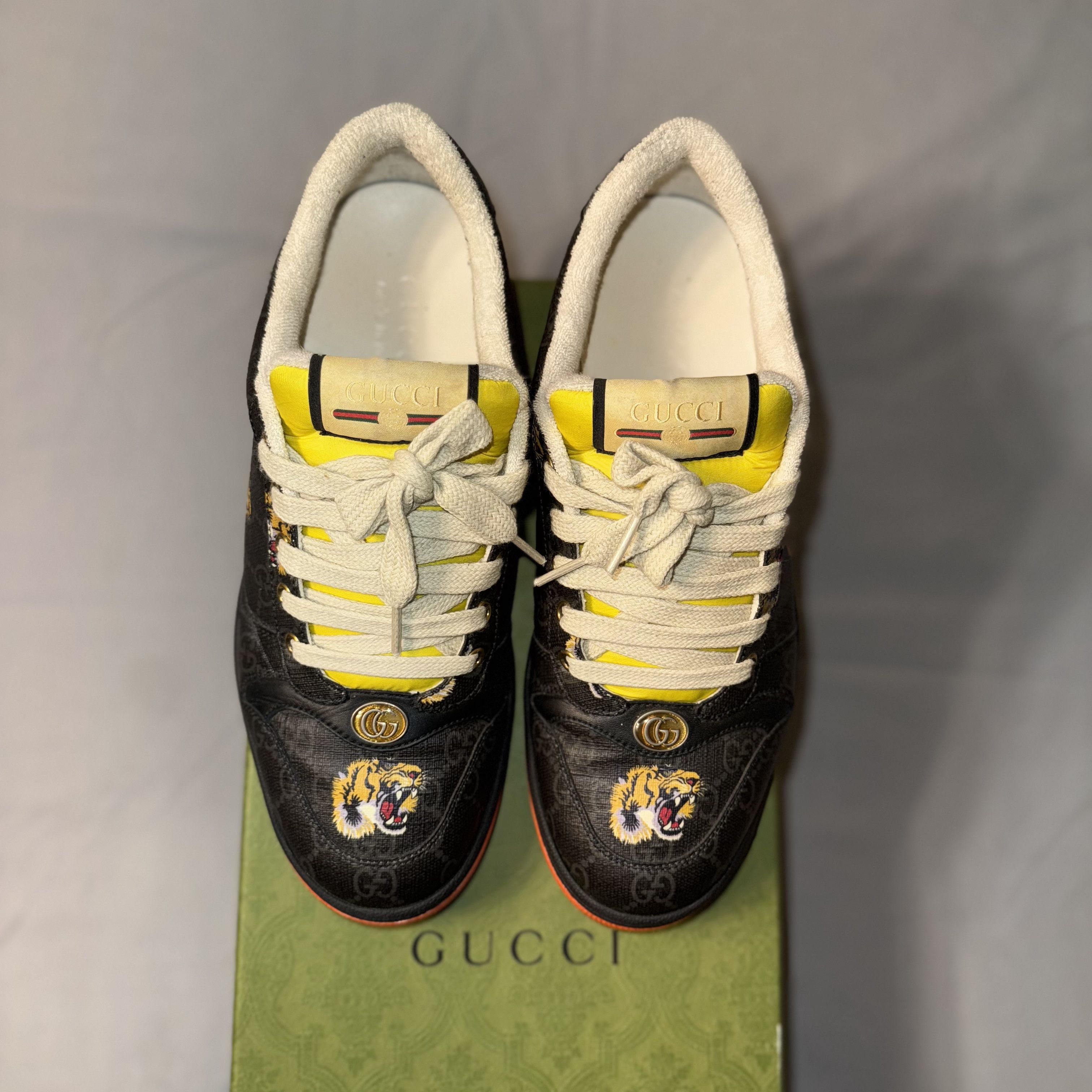 Adidas × Gucci Adidas x Gucci python print Gazelle Sneaker