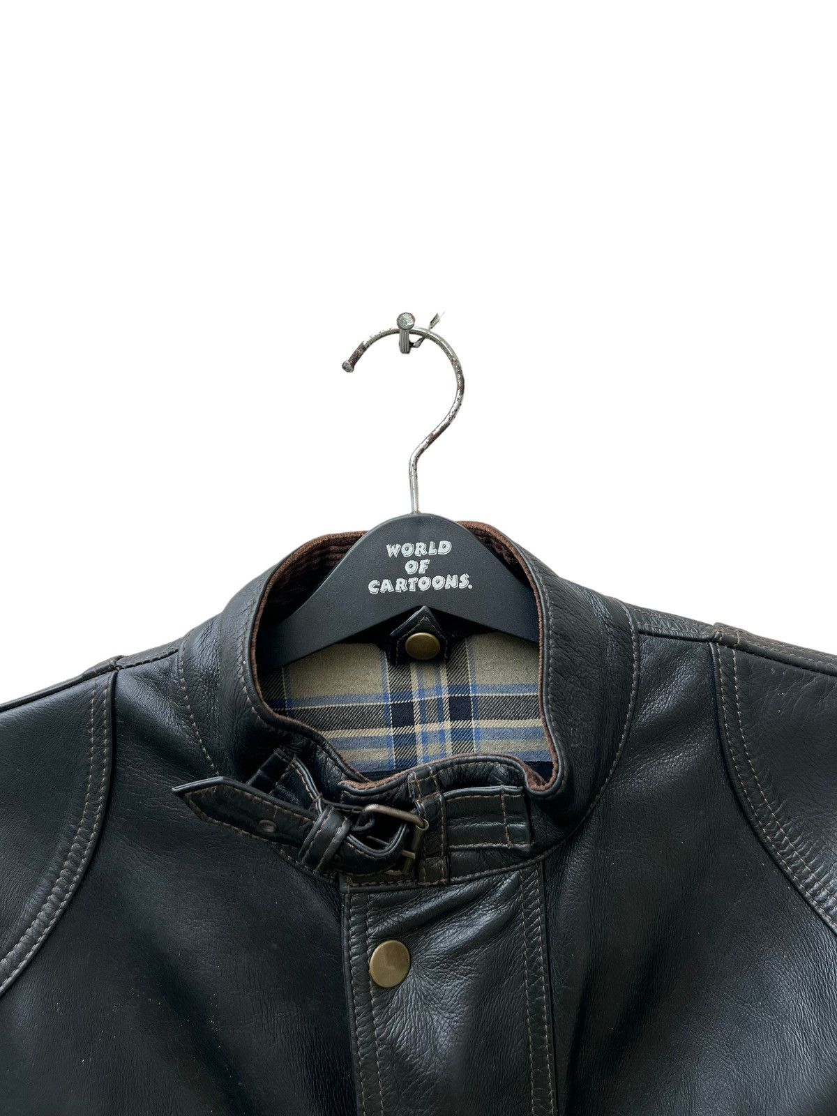 Belstaff Vintage Belstaff Leather Motorcycle Jacket Size US L / EU 52-54 / 3 - 9 Thumbnail