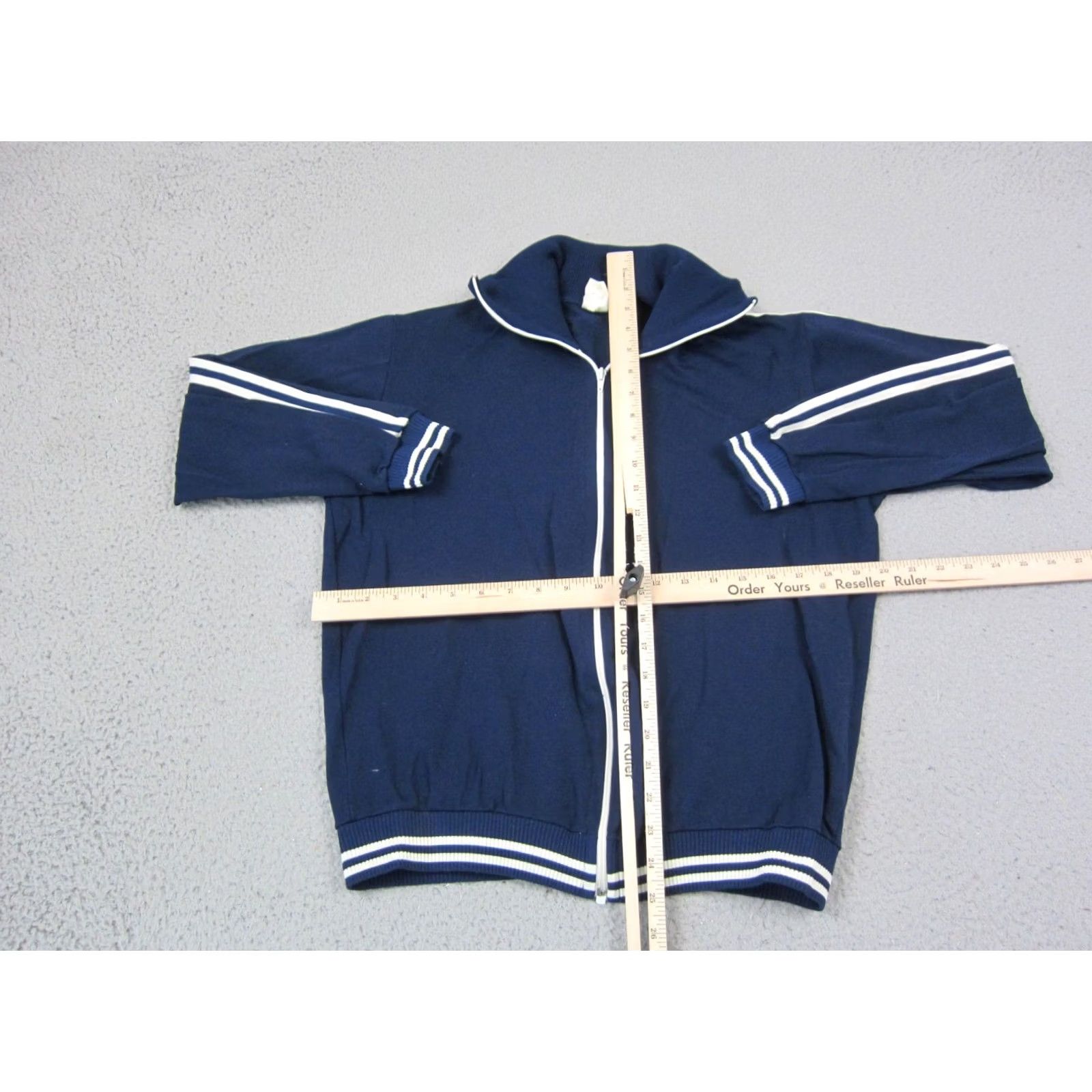 Vintage VINTAGE BRI Track Jacket Womens 6 Blue Full Zip Athletic Training 50s 60s Size M / US 6-8 / IT 42-44 - 6 Thumbnail