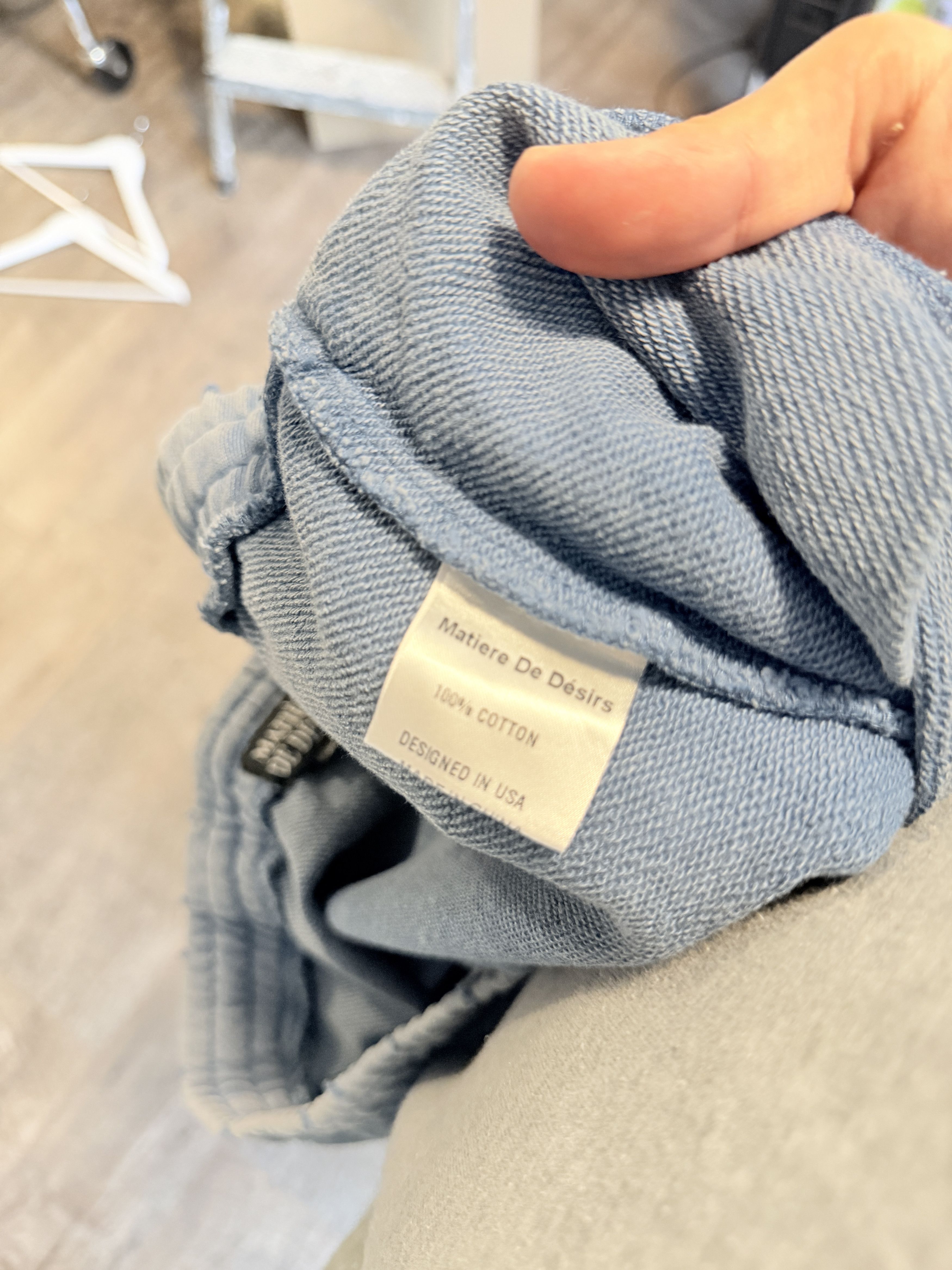 Other Matière De Désirs Encore Sweatpants Washed Blue Size US 38 / EU 54 - 6 Thumbnail