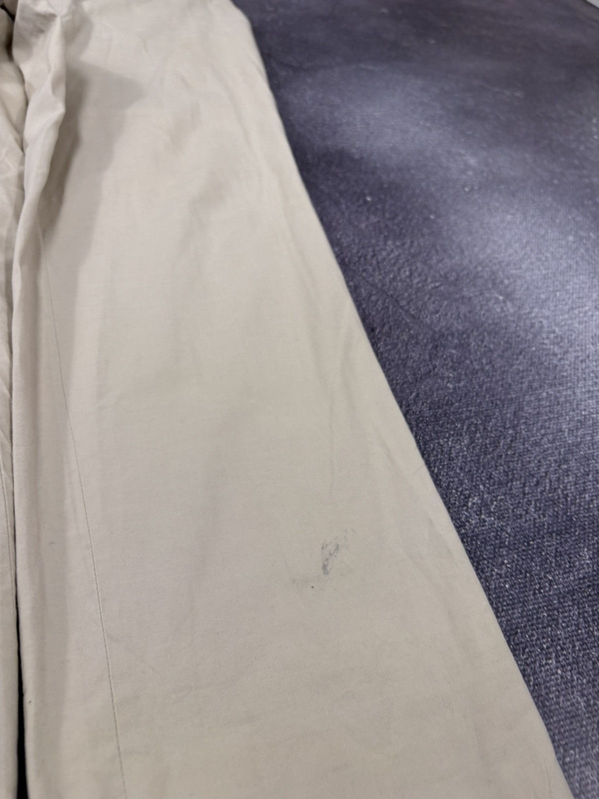 Canali Canali Men’s Ivory Cream Cotton Linen Stretch Chino Pants Size US 34 / EU 50 - 3 Thumbnail