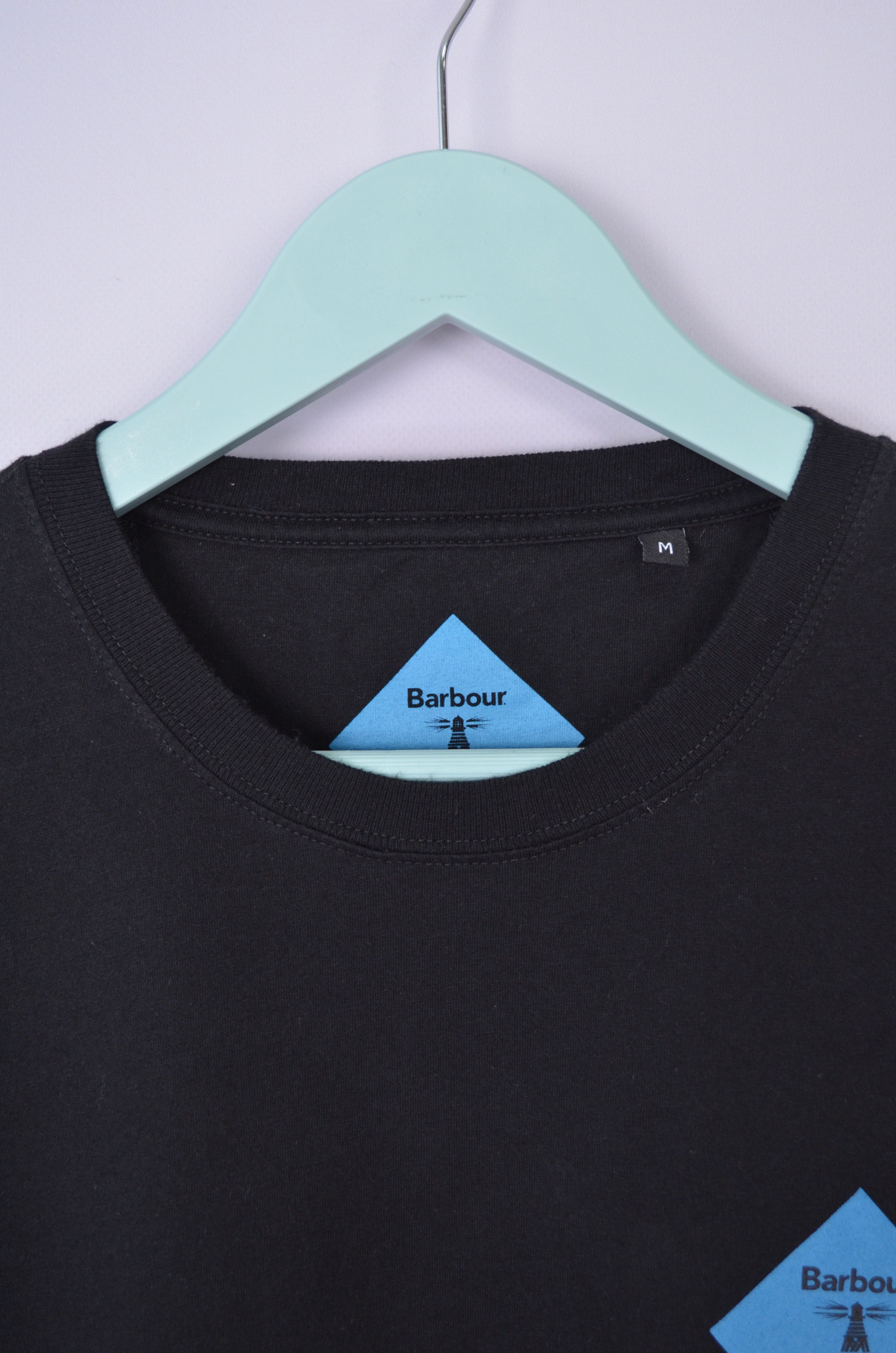 Barbour Mens Barbour Beacon Print Longsleeve T Shirt Size M Slim Fit Size US M / EU 48-50 / 2 - 4 Thumbnail