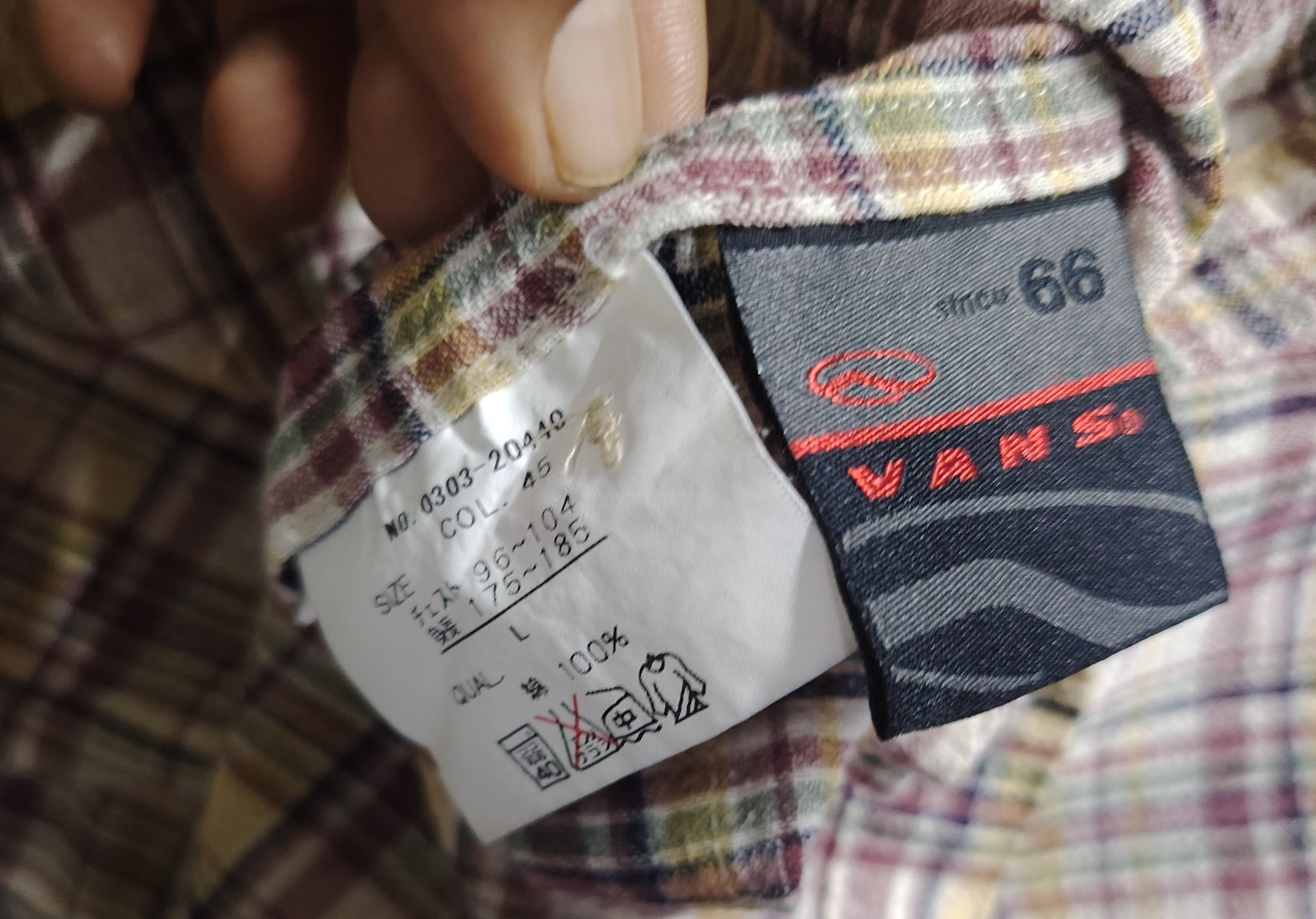 Vans vintage vans button up shirt Size US L / EU 52-54 / 3 - 6 Thumbnail