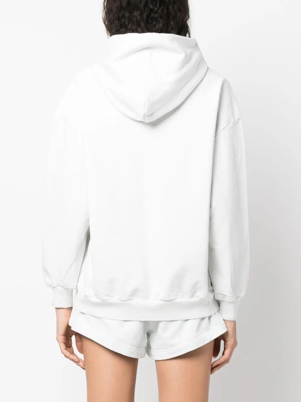 Balenciaga o1bcso1str0625 Energy Label Zip-Up Hoodie Small Fit in White Size XL / US 12-14 / IT 48-50 - 5 Thumbnail